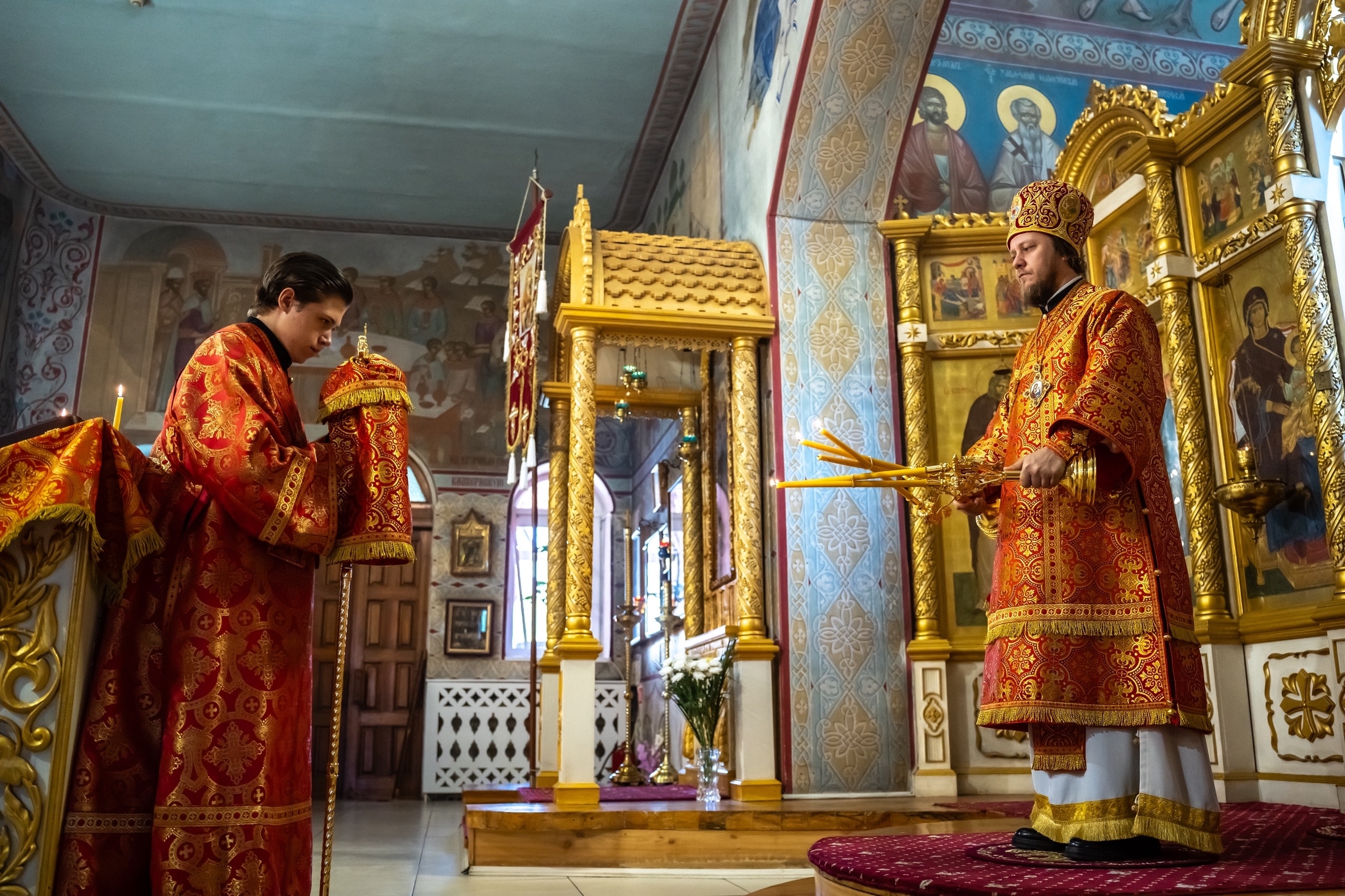 Литургия в среду 11-й седмицы по Пятидесятнице, мч. Иоанна Воина