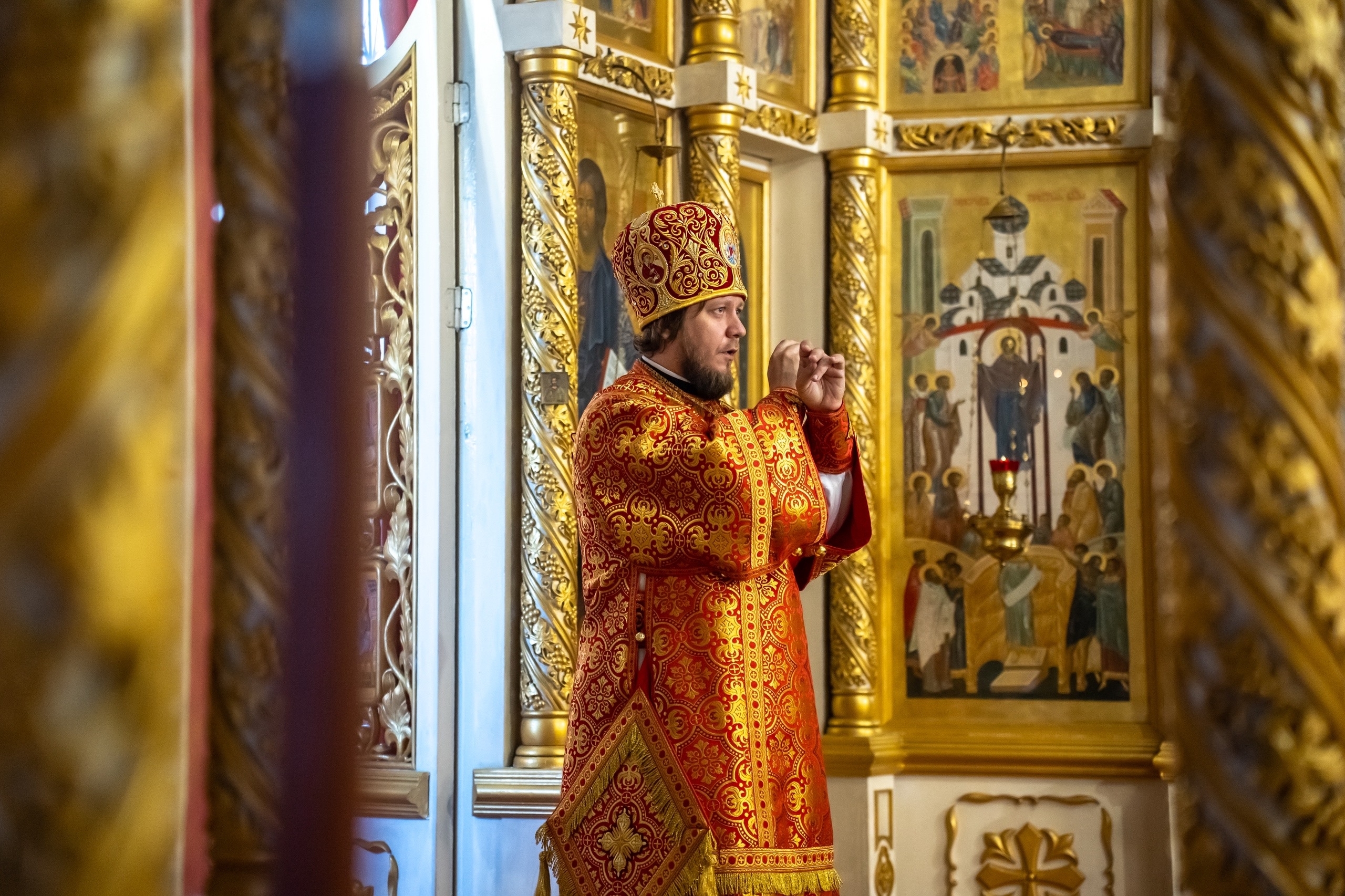 Литургия в среду 11-й седмицы по Пятидесятнице, мч. Иоанна Воина