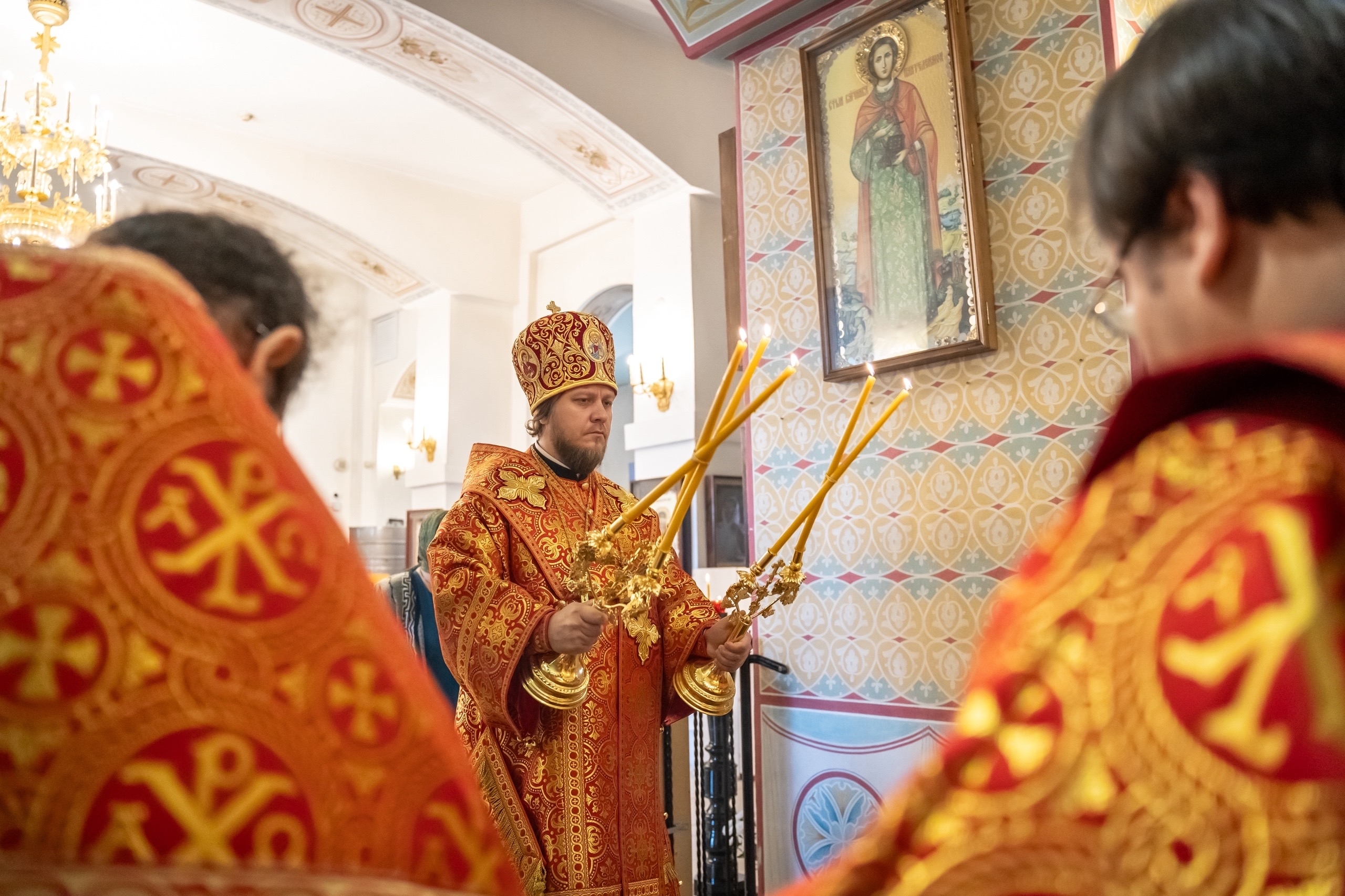 Литургия в среду 11-й седмицы по Пятидесятнице, мч. Иоанна Воина