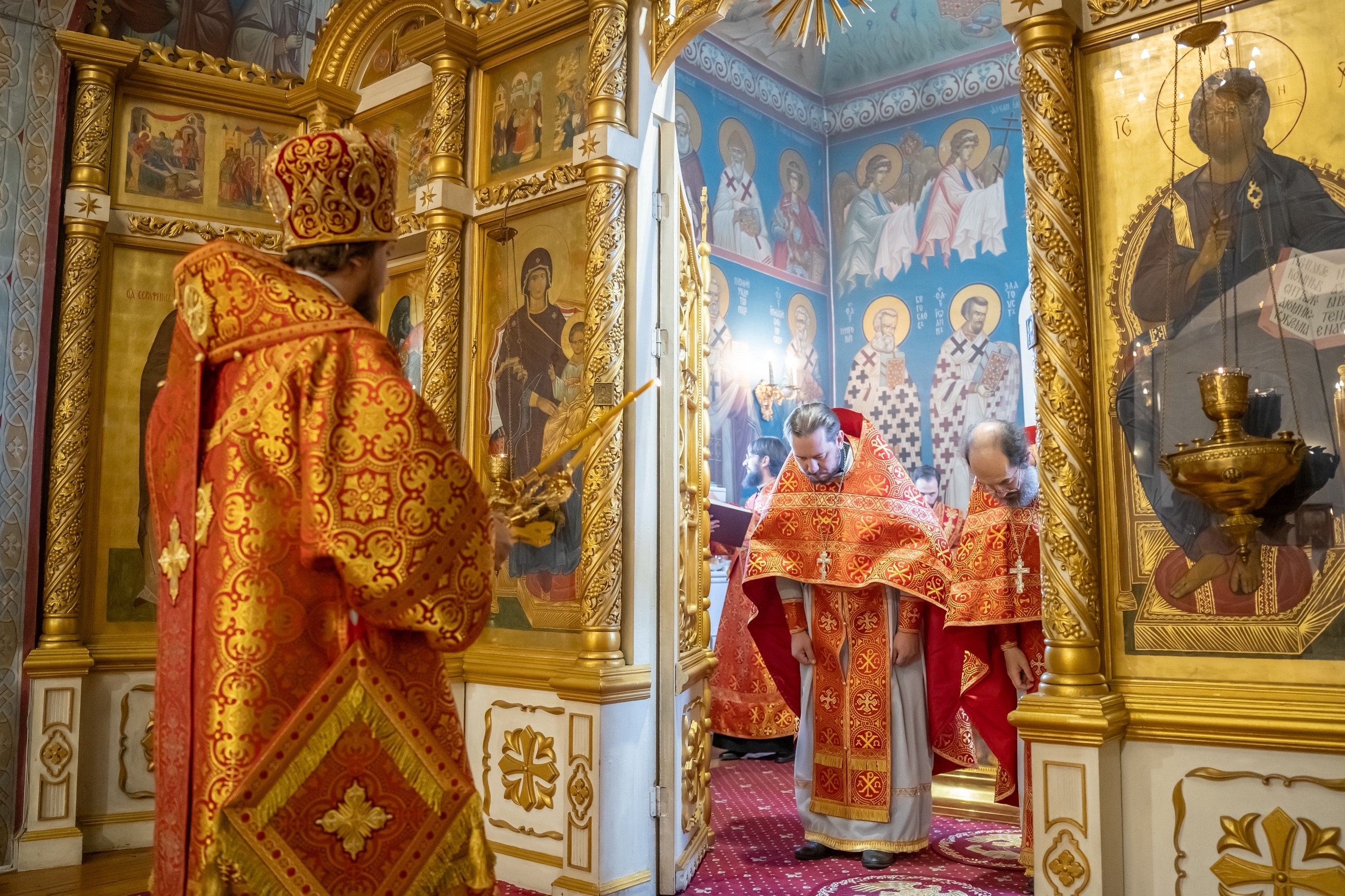 Литургия в среду 11-й седмицы по Пятидесятнице, мч. Иоанна Воина