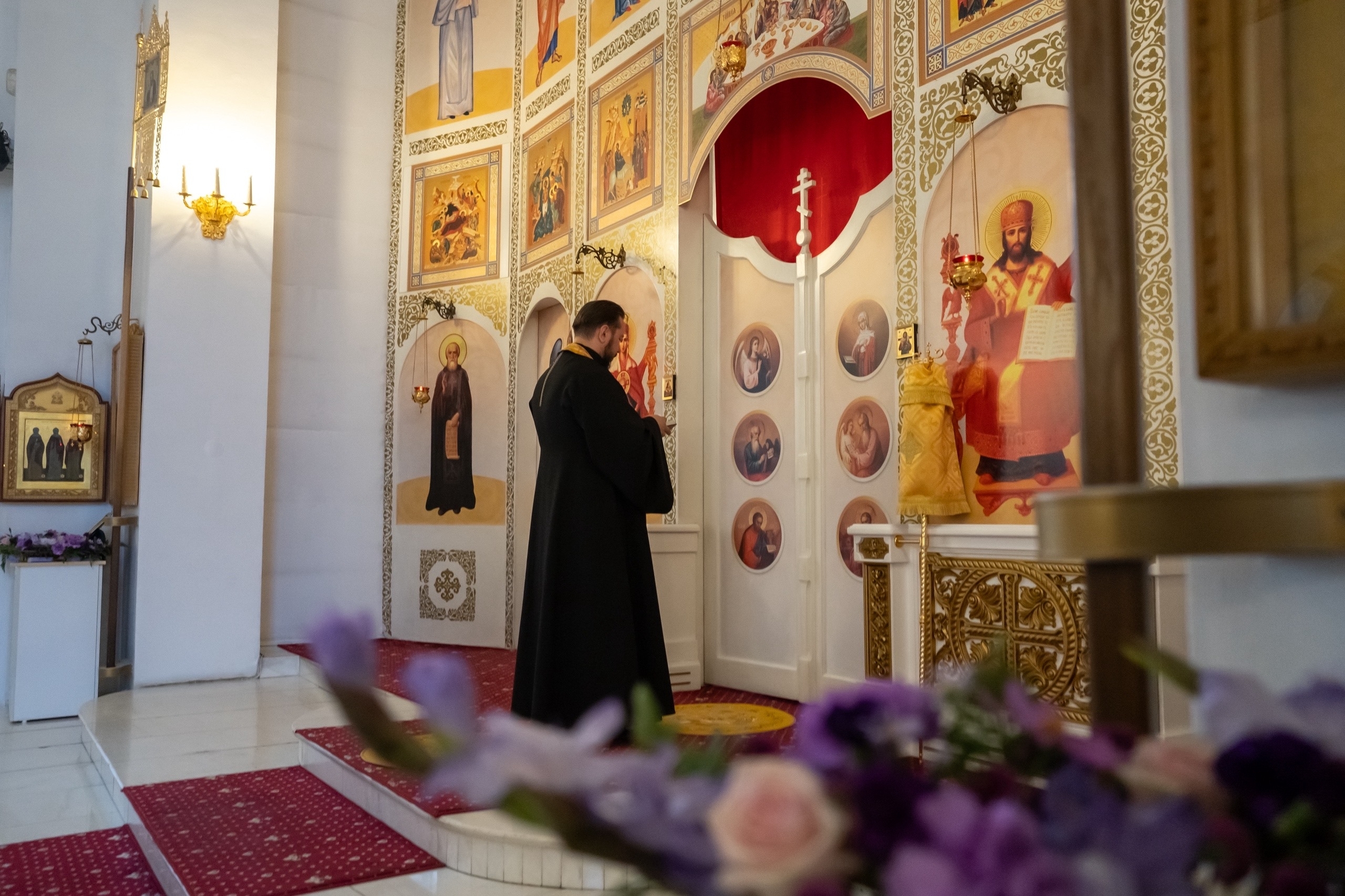 Всенощное бдение в канун Недели 11-ой по Пятидесятнице, прп. Антония Римлянина, Новгородского чудотворца