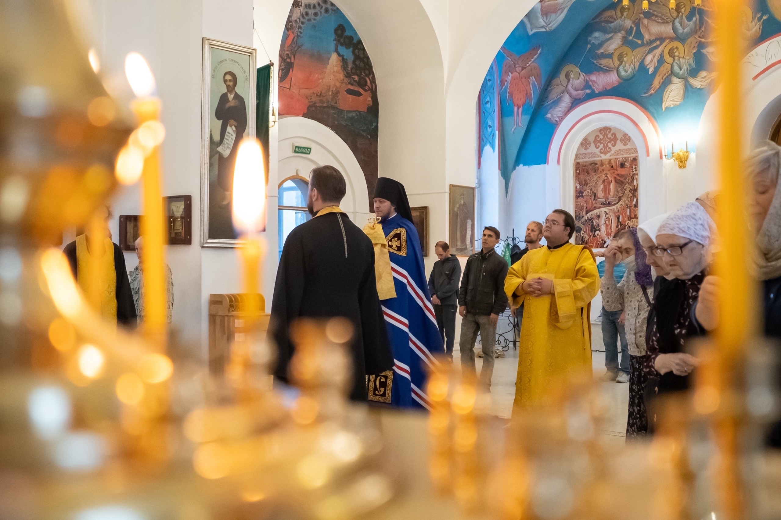 Всенощное бдение в канун Недели 11-ой по Пятидесятнице, прп. Антония Римлянина, Новгородского чудотворца