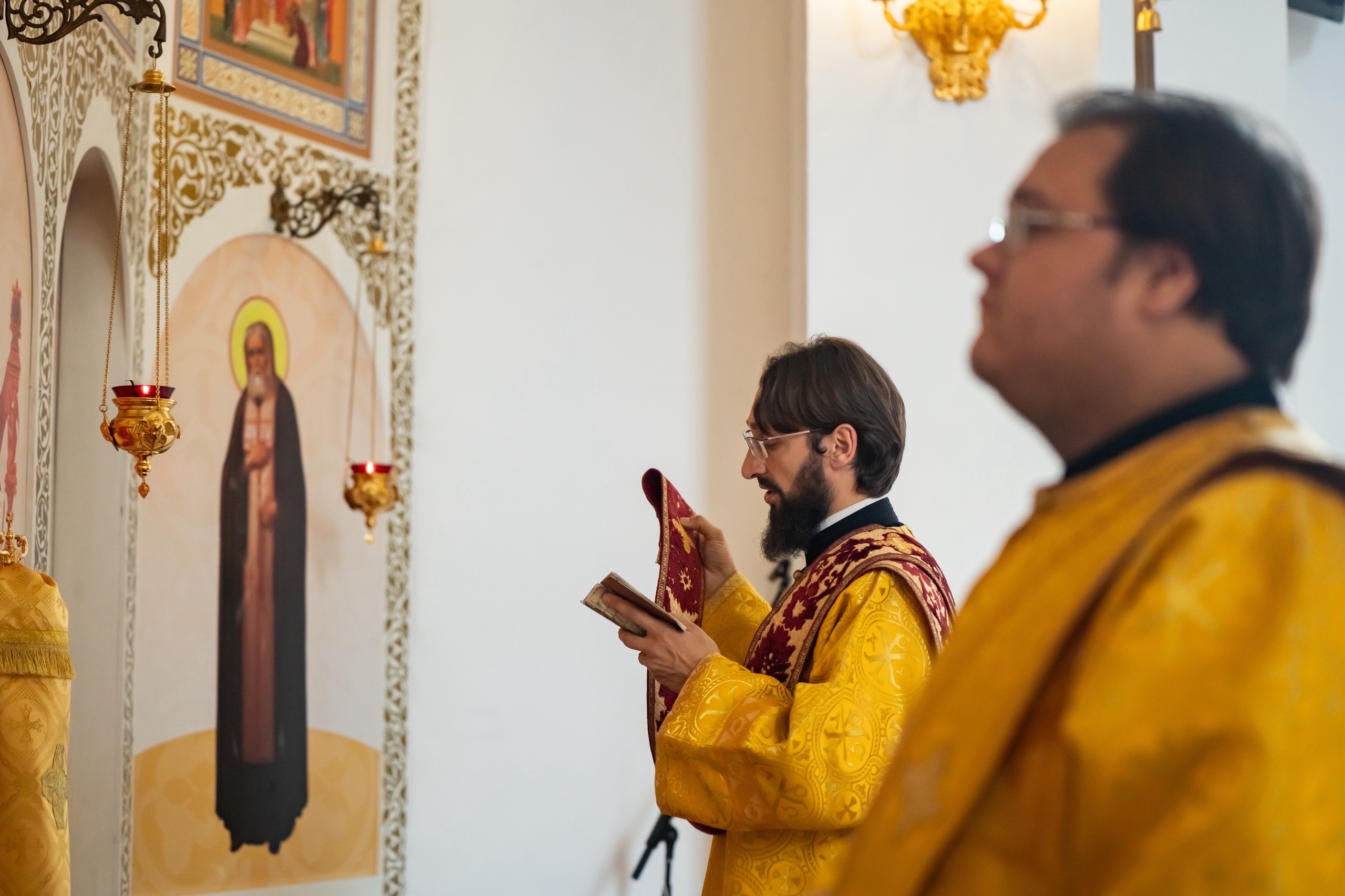 Всенощное бдение в канун Недели 11-ой по Пятидесятнице, прп. Антония Римлянина, Новгородского чудотворца