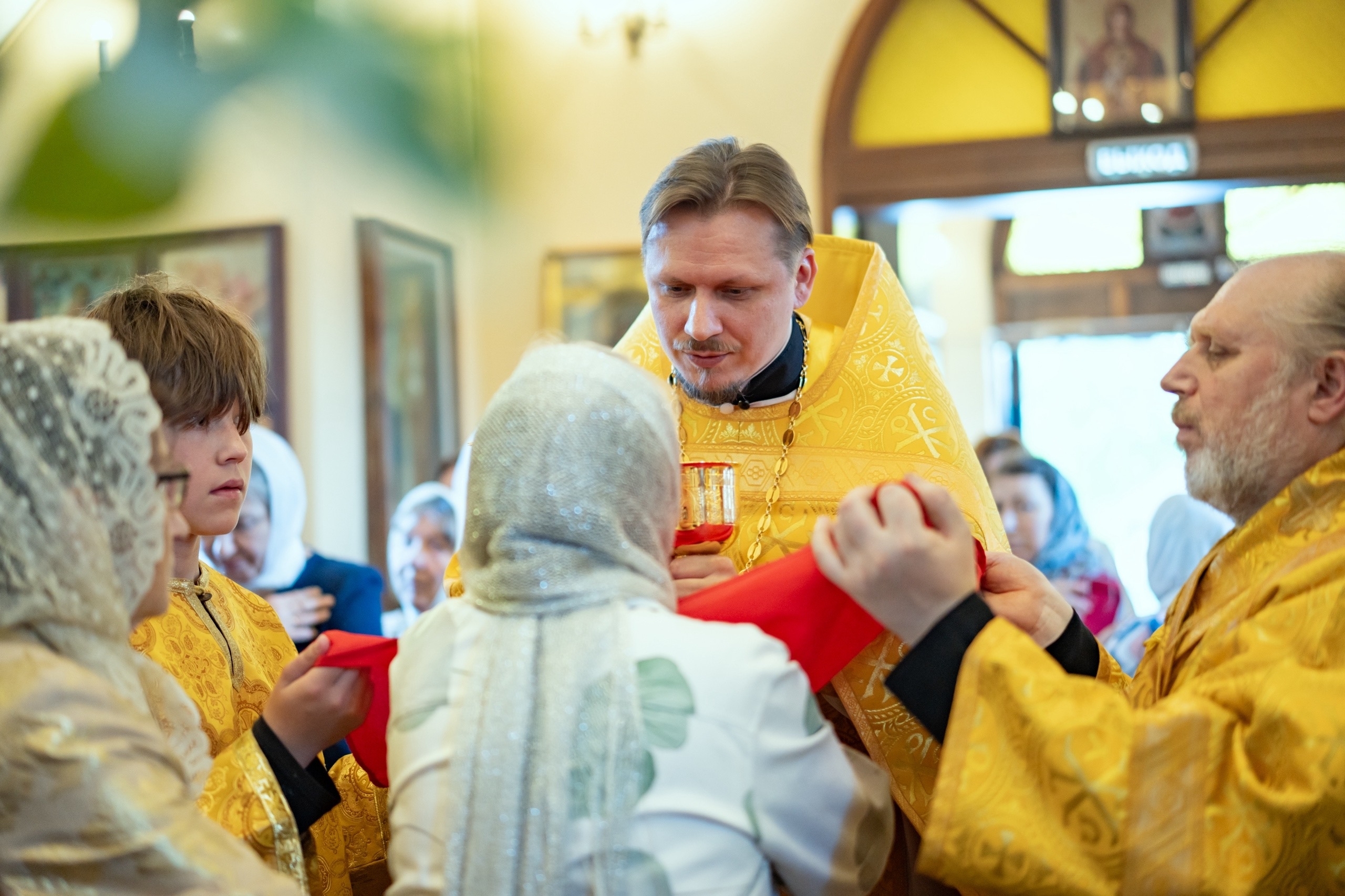 Богослужение в Симеоновском храме г. Златоуст