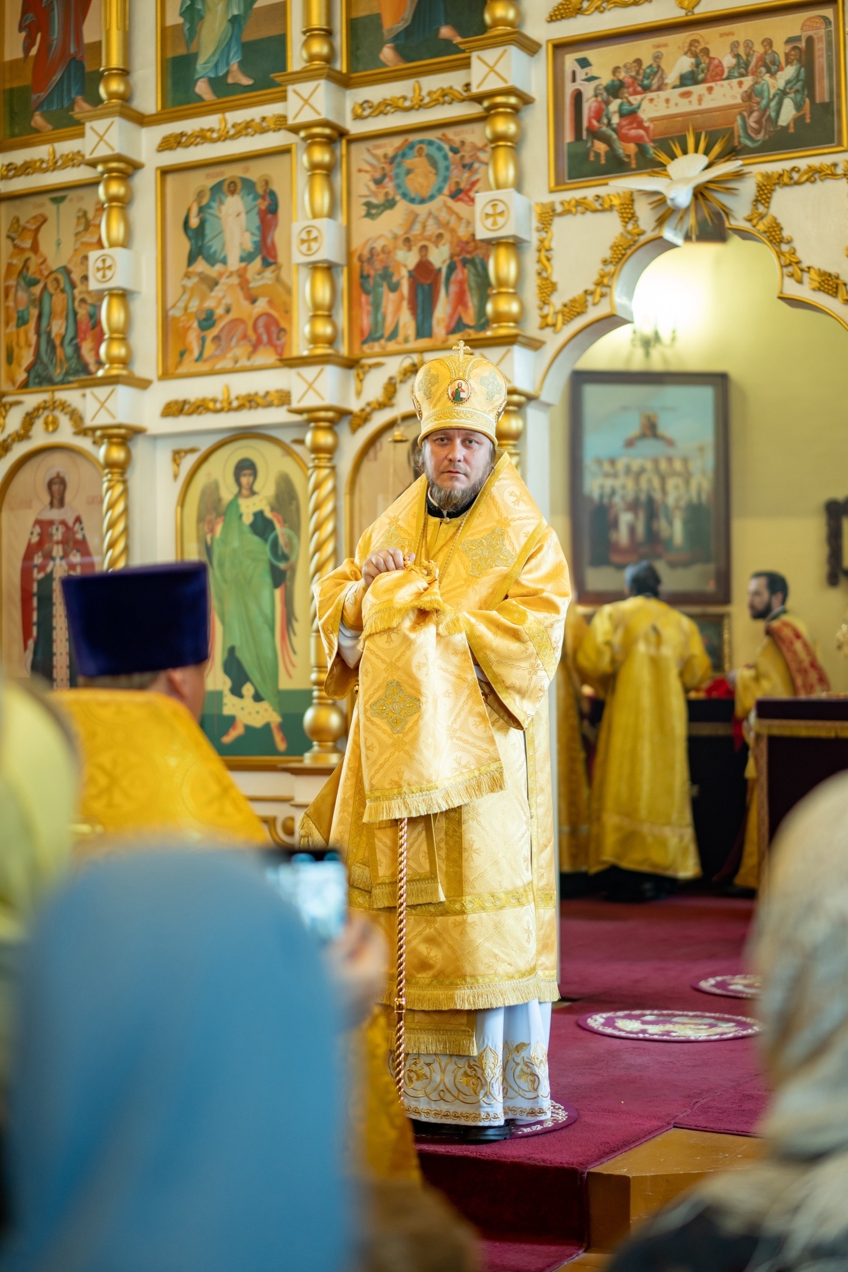 Богослужение в Симеоновском храме г. Златоуст