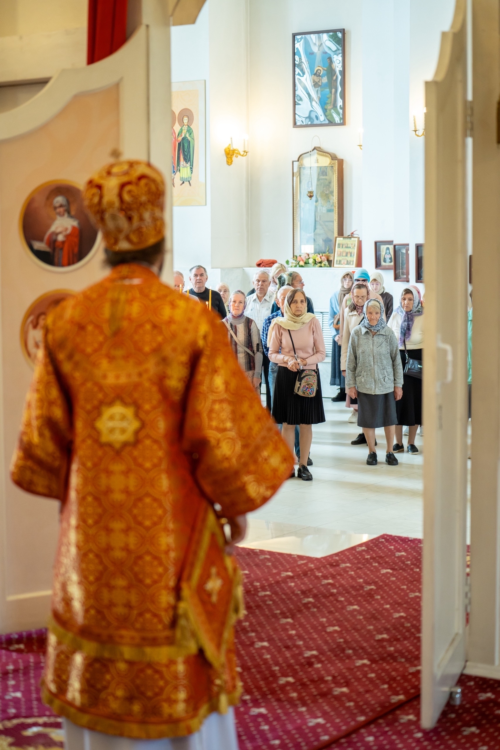 Литургия в Неделю 9-ю по Пятидесятнице, прор. Божия Илии