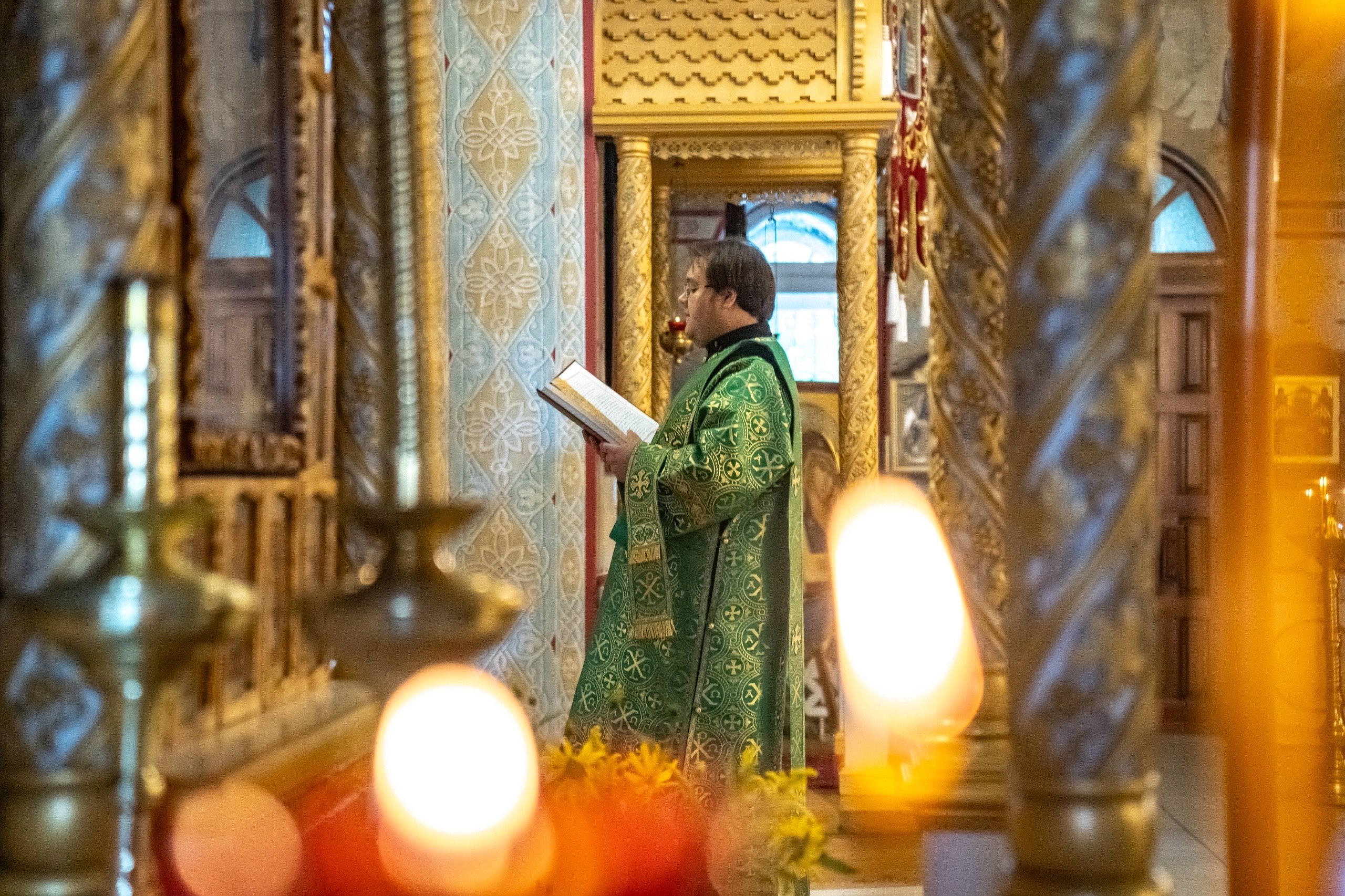 Литургия в пятницу 12-й седмицы по Пятидесятнице, прпп. Зосимы, Савватия и Германа Соловецких
