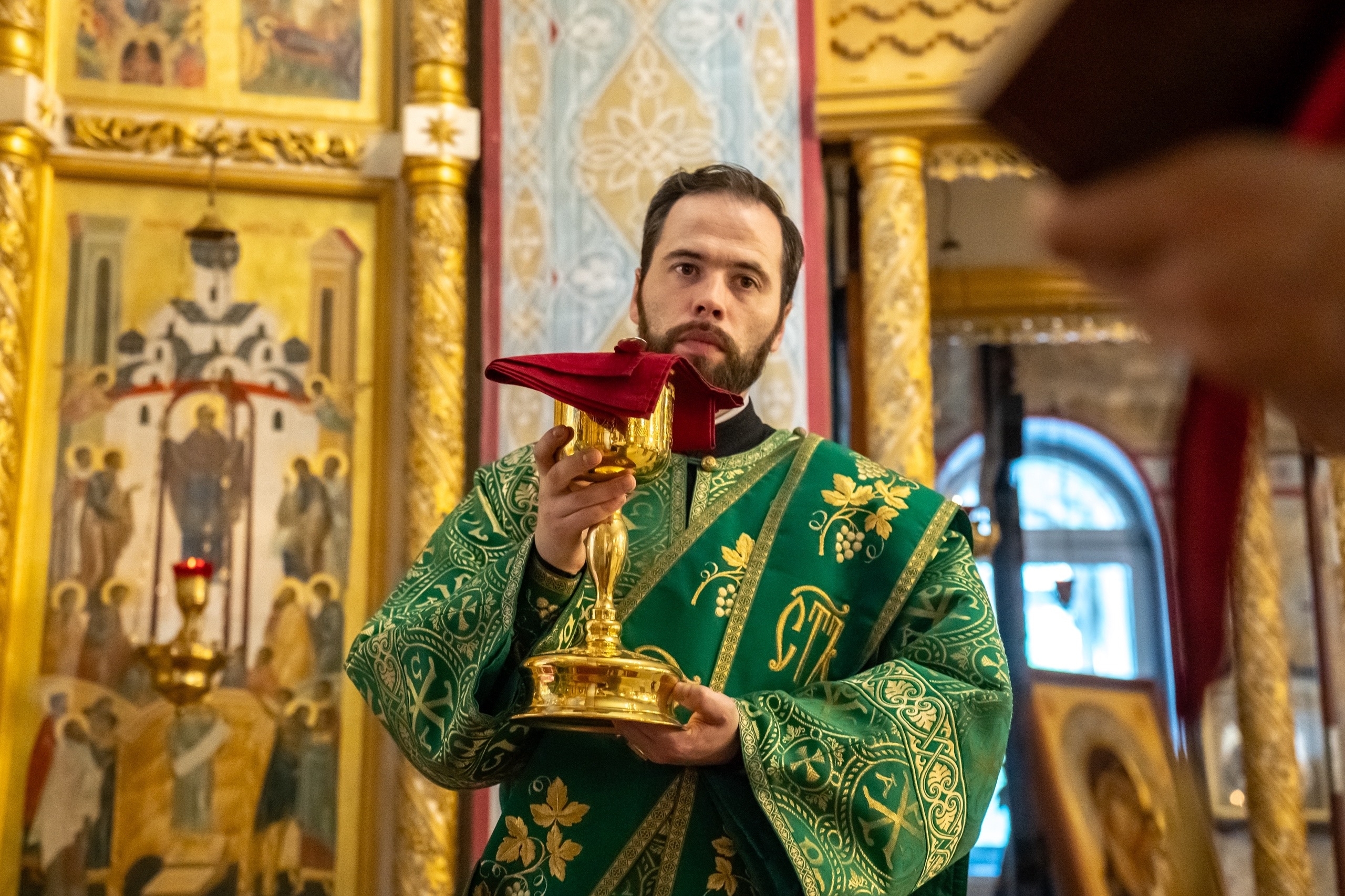 Литургия в пятницу 12-й седмицы по Пятидесятнице, прпп. Зосимы, Савватия и Германа Соловецких