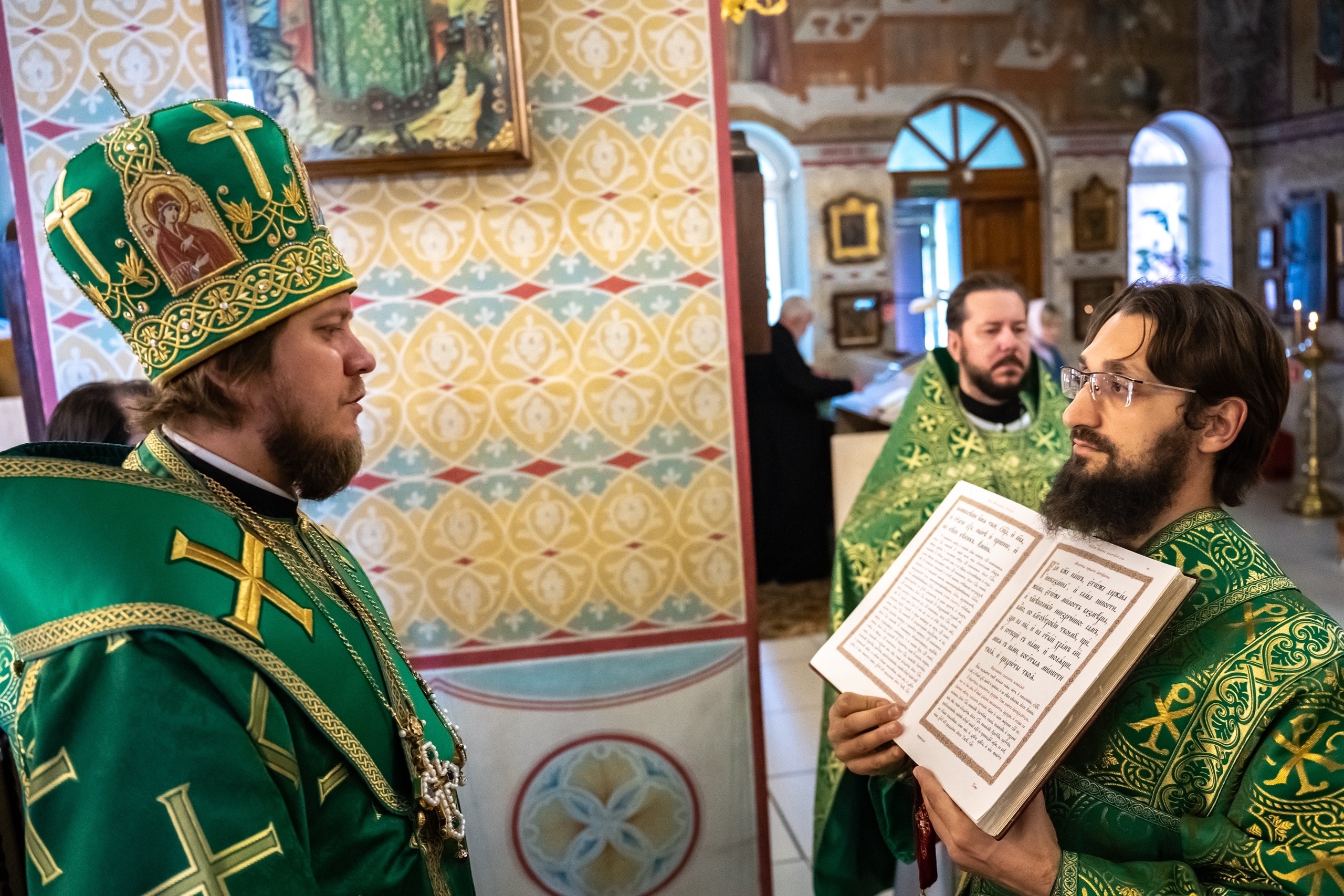 Литургия в пятницу 12-й седмицы по Пятидесятнице, прпп. Зосимы, Савватия и Германа Соловецких