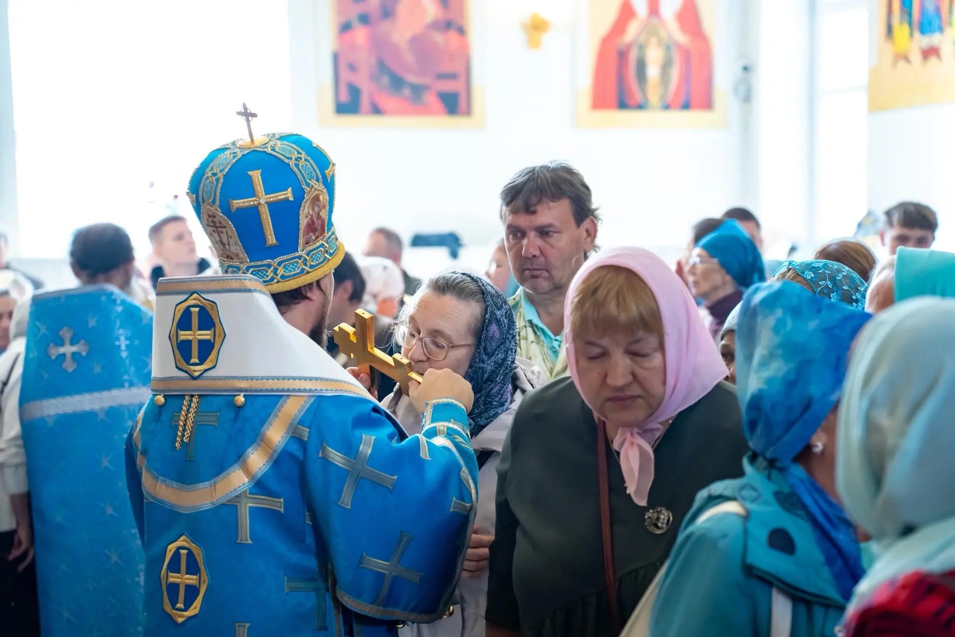 Литургия  пятницу 13-й седмицы по Пятидесятнице, Успение Пресвятой Владычицы нашей Богородицы и Приснодевы Марии