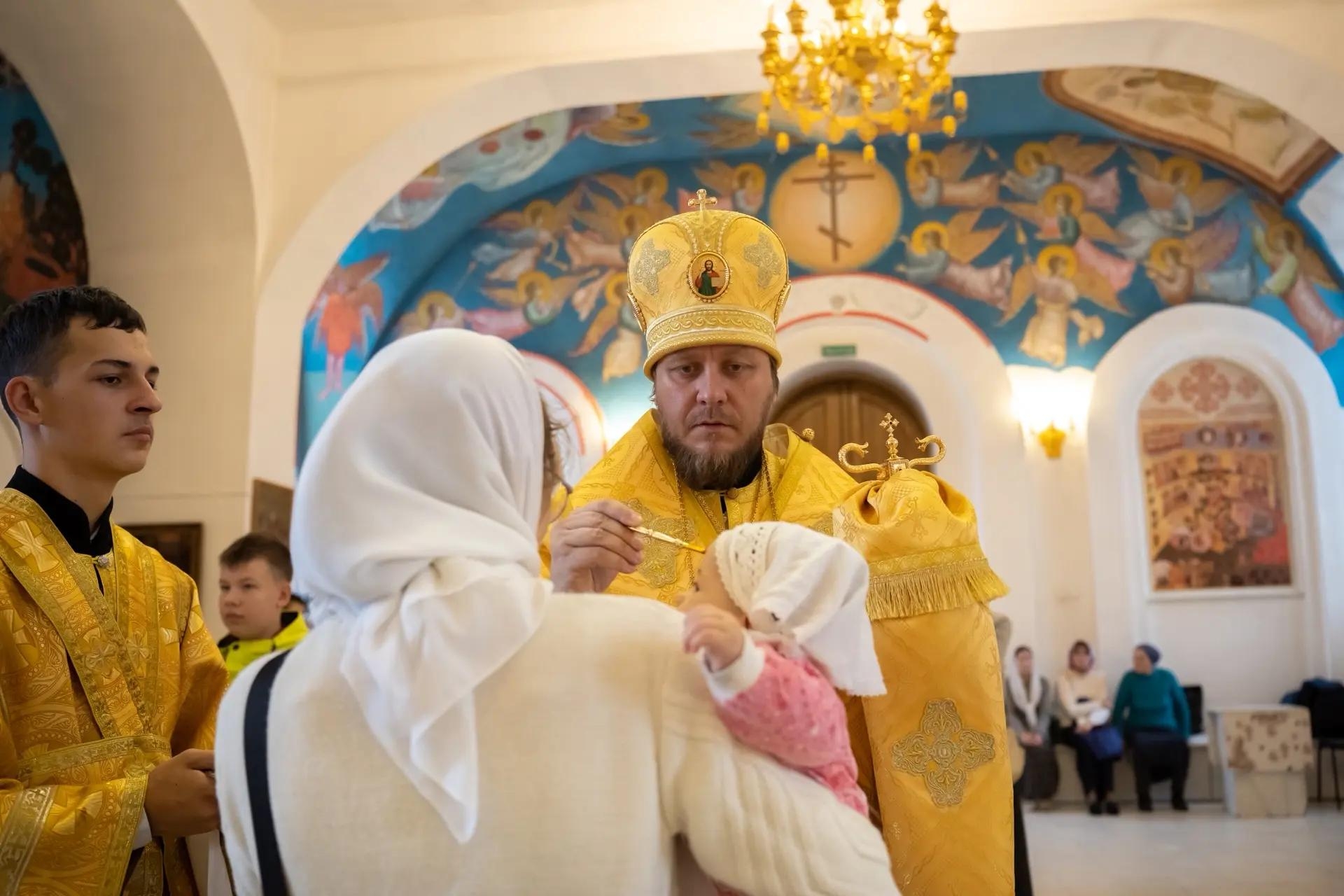 Всенощное бдение в канун Недели 13-й по Пятидесятнице, сщмч. Мирона