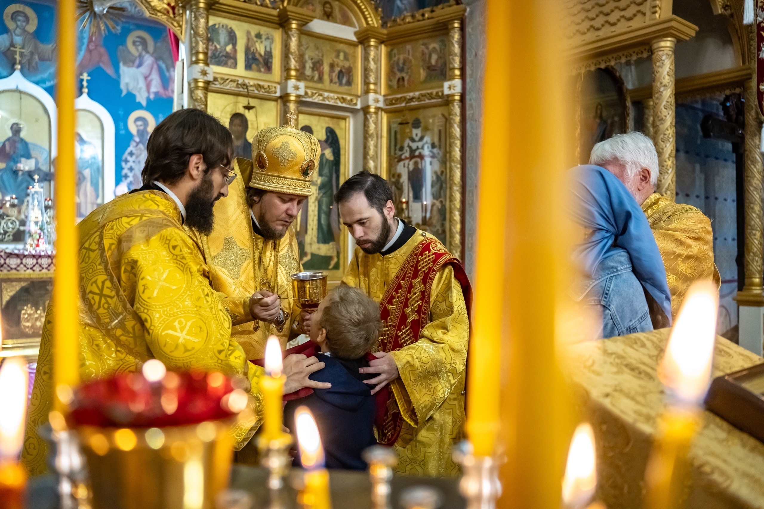 Литургия во вторник 9-ой Недели по Пятидесятнице, мироносицы равноап. Марии Магдалины