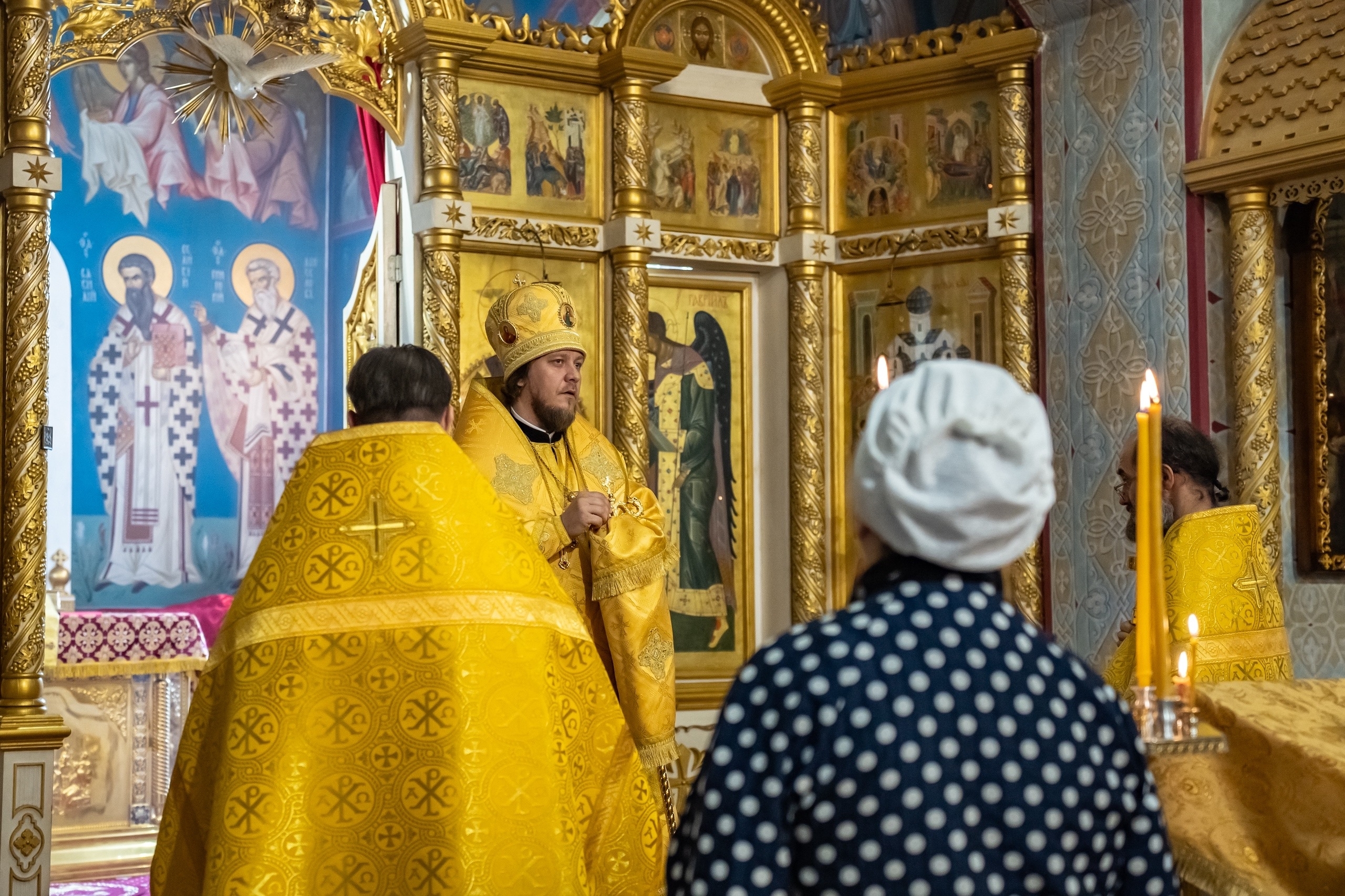 Литургия во вторник 9-ой Недели по Пятидесятнице, мироносицы равноап. Марии Магдалины