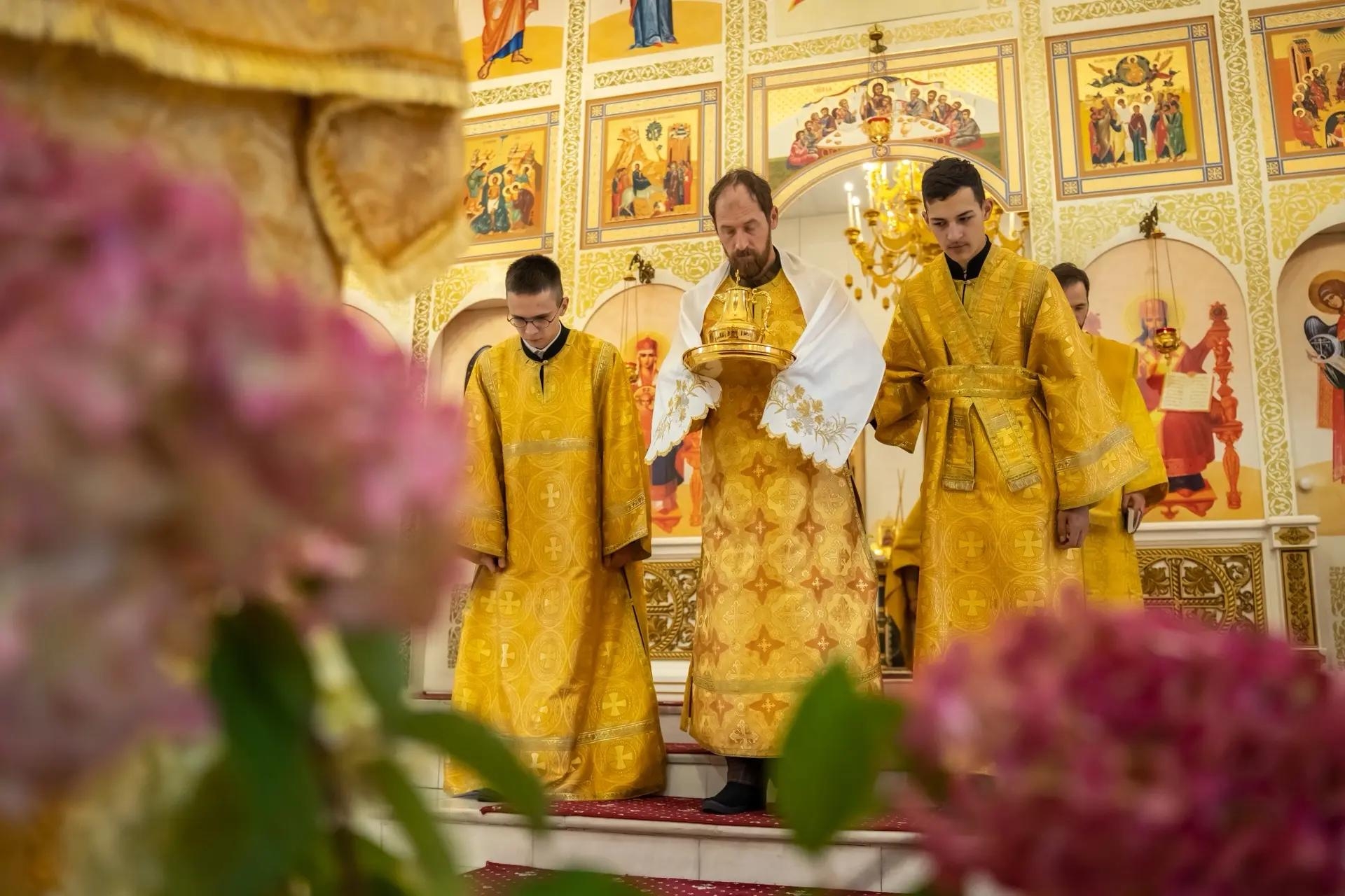Литургия в субботу 15-й седмицы по Пятидесятнице, блгв. вел. кн. Александра Невского