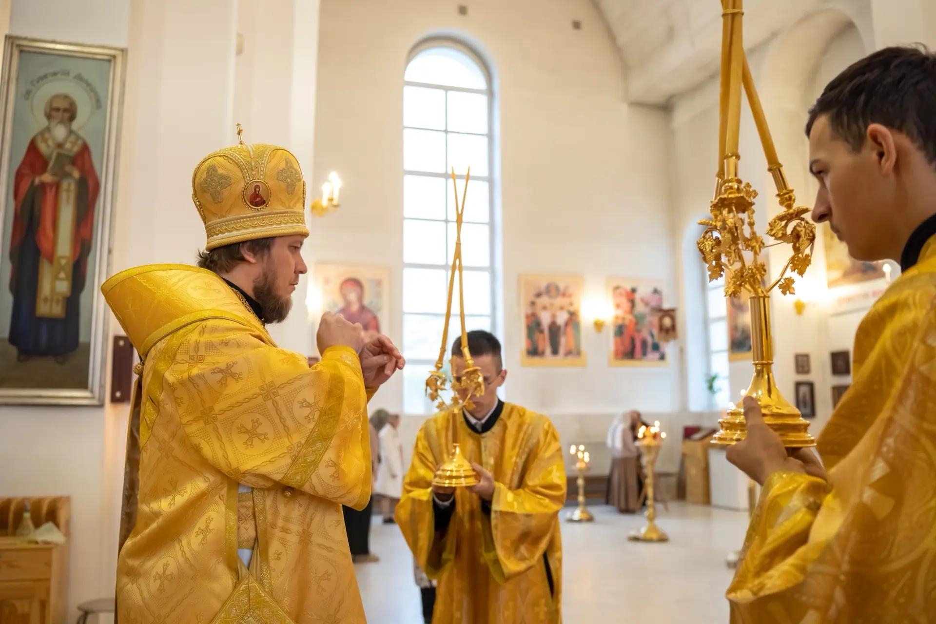 Литургия в субботу 15-й седмицы по Пятидесятнице, блгв. вел. кн. Александра Невского
