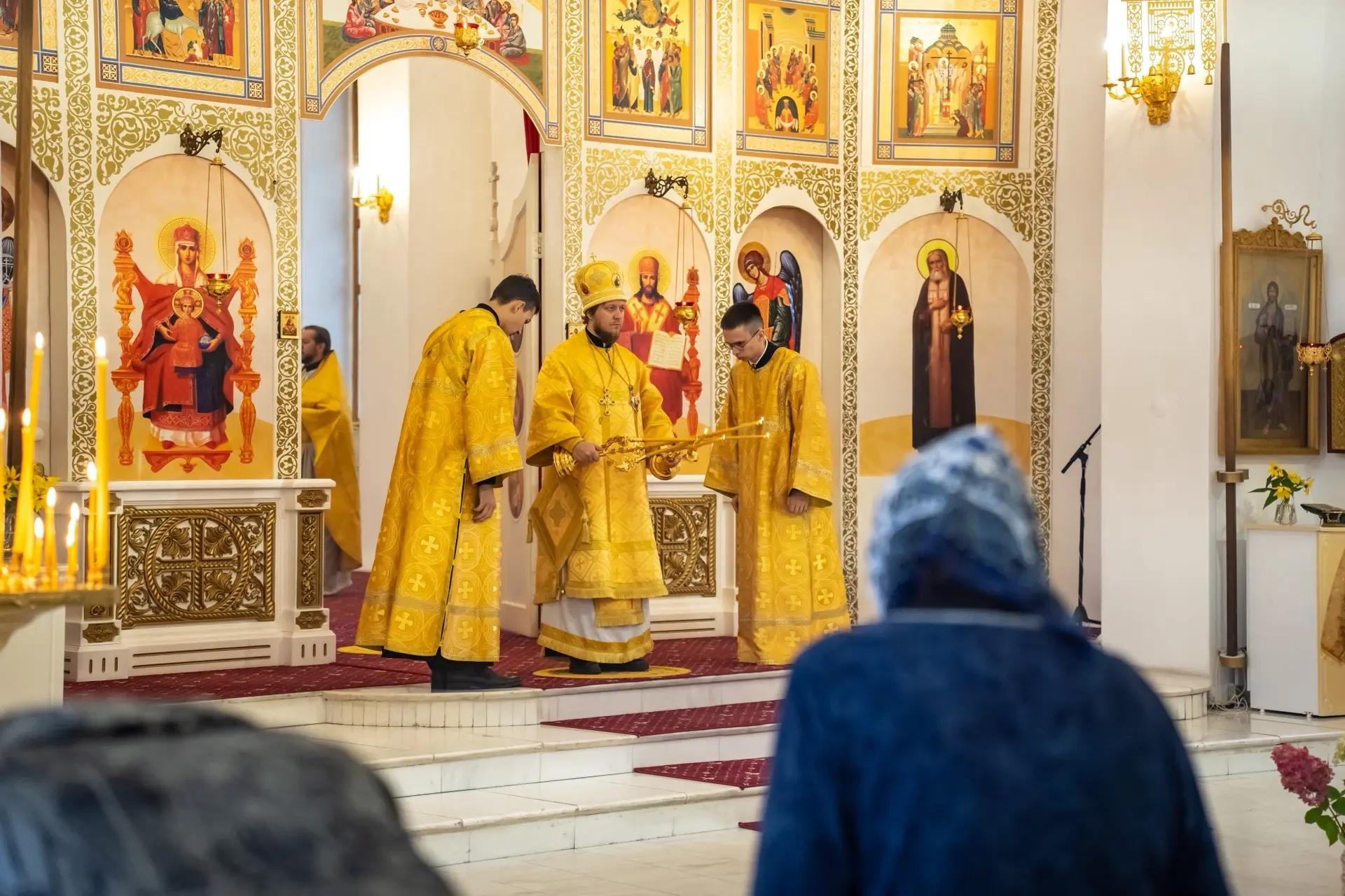 Литургия в субботу 15-й седмицы по Пятидесятнице, блгв. вел. кн. Александра Невского