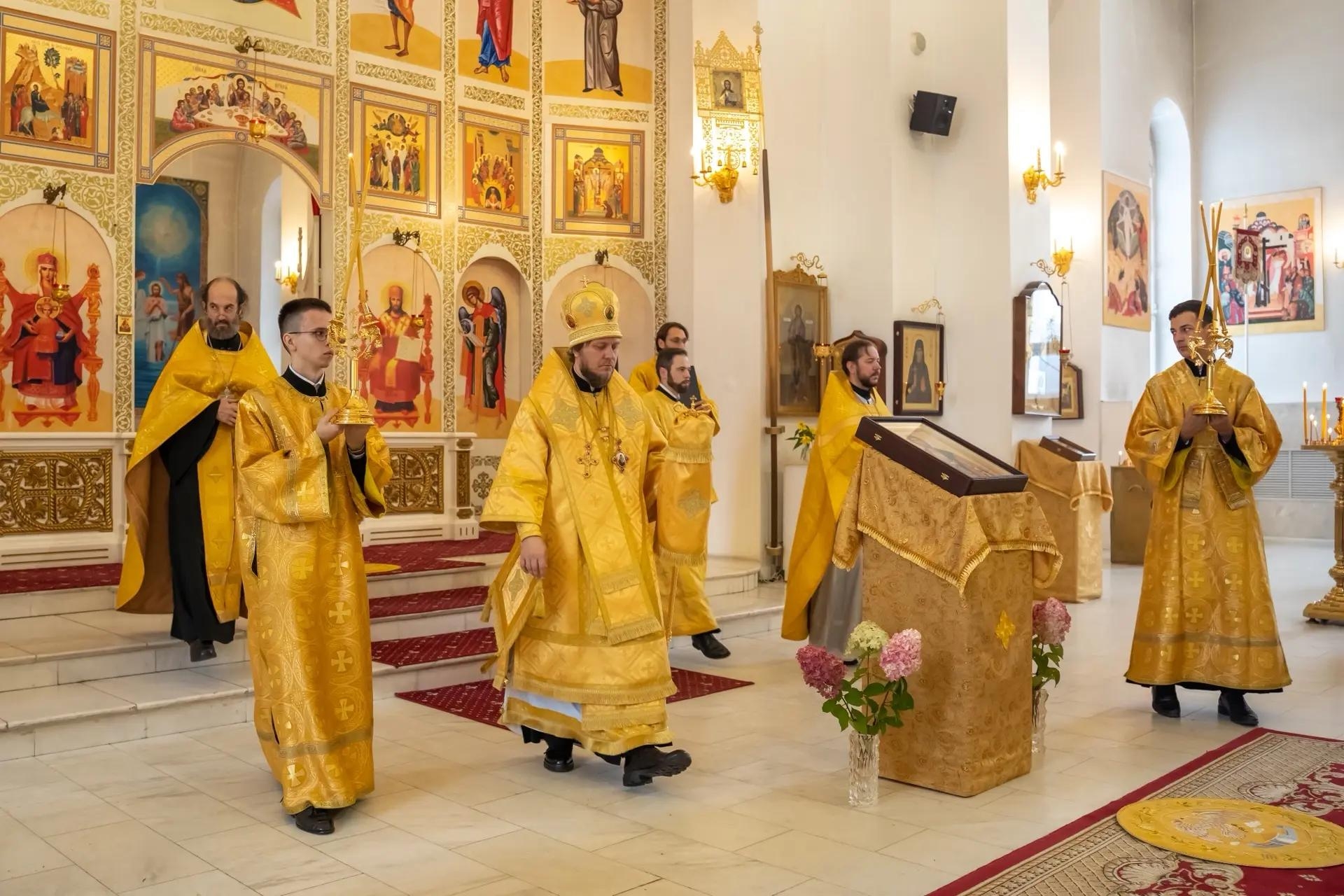 Литургия в субботу 15-й седмицы по Пятидесятнице, блгв. вел. кн. Александра Невского