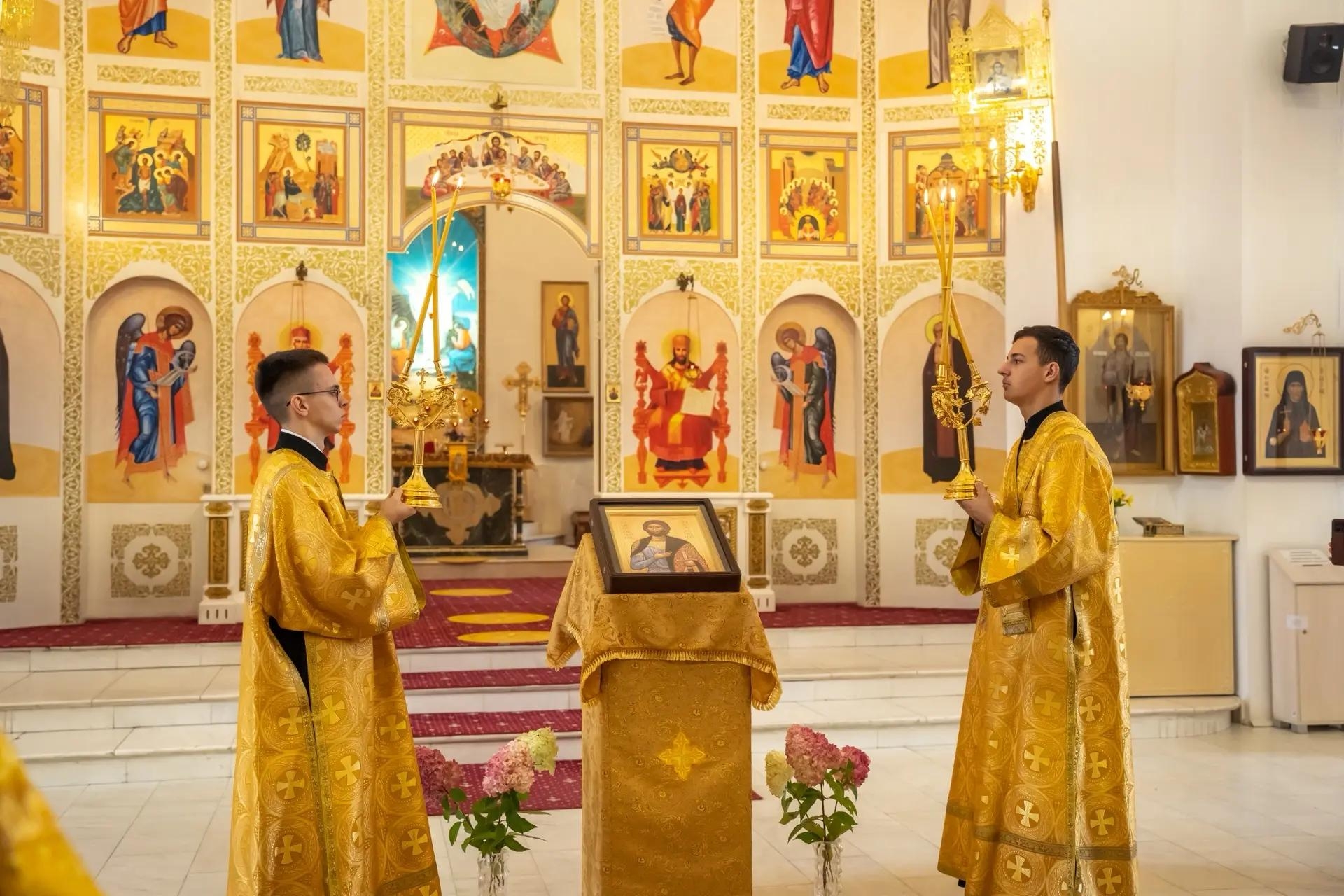 Литургия в субботу 15-й седмицы по Пятидесятнице, блгв. вел. кн. Александра Невского