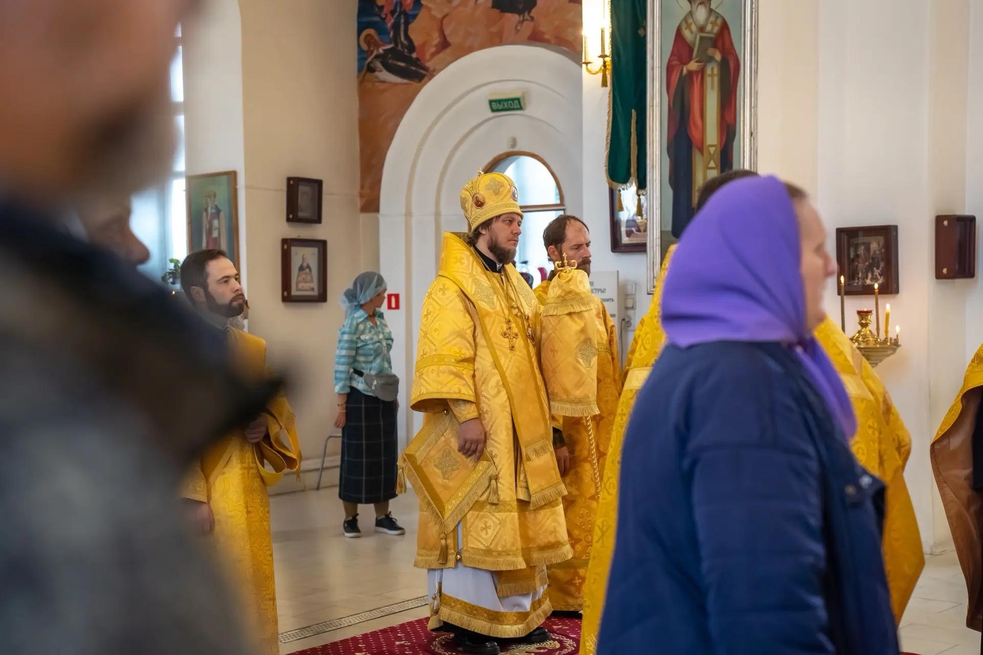 Литургия в субботу 15-й седмицы по Пятидесятнице, блгв. вел. кн. Александра Невского
