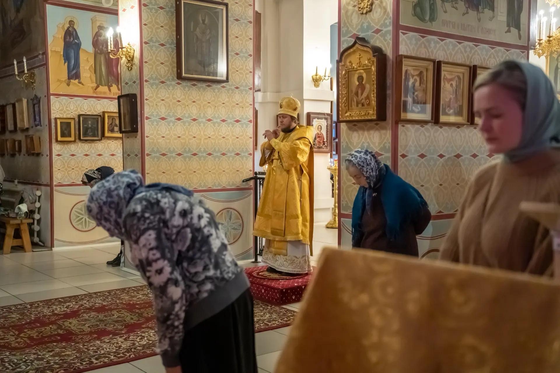 Литургия в понедельник 16-й седмицы по Пятидесятнице, прп. Симеона Столпника и матери его Марфы, начало индикта