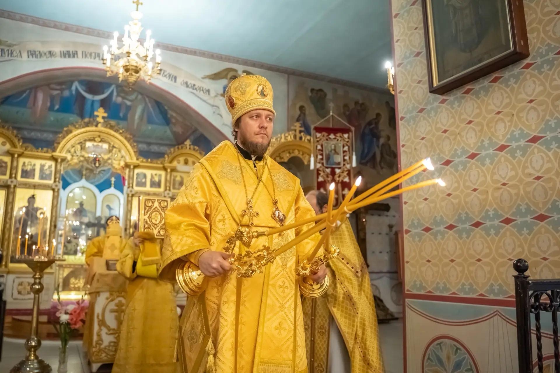 Литургия в понедельник 16-й седмицы по Пятидесятнице, прп. Симеона Столпника и матери его Марфы, начало индикта