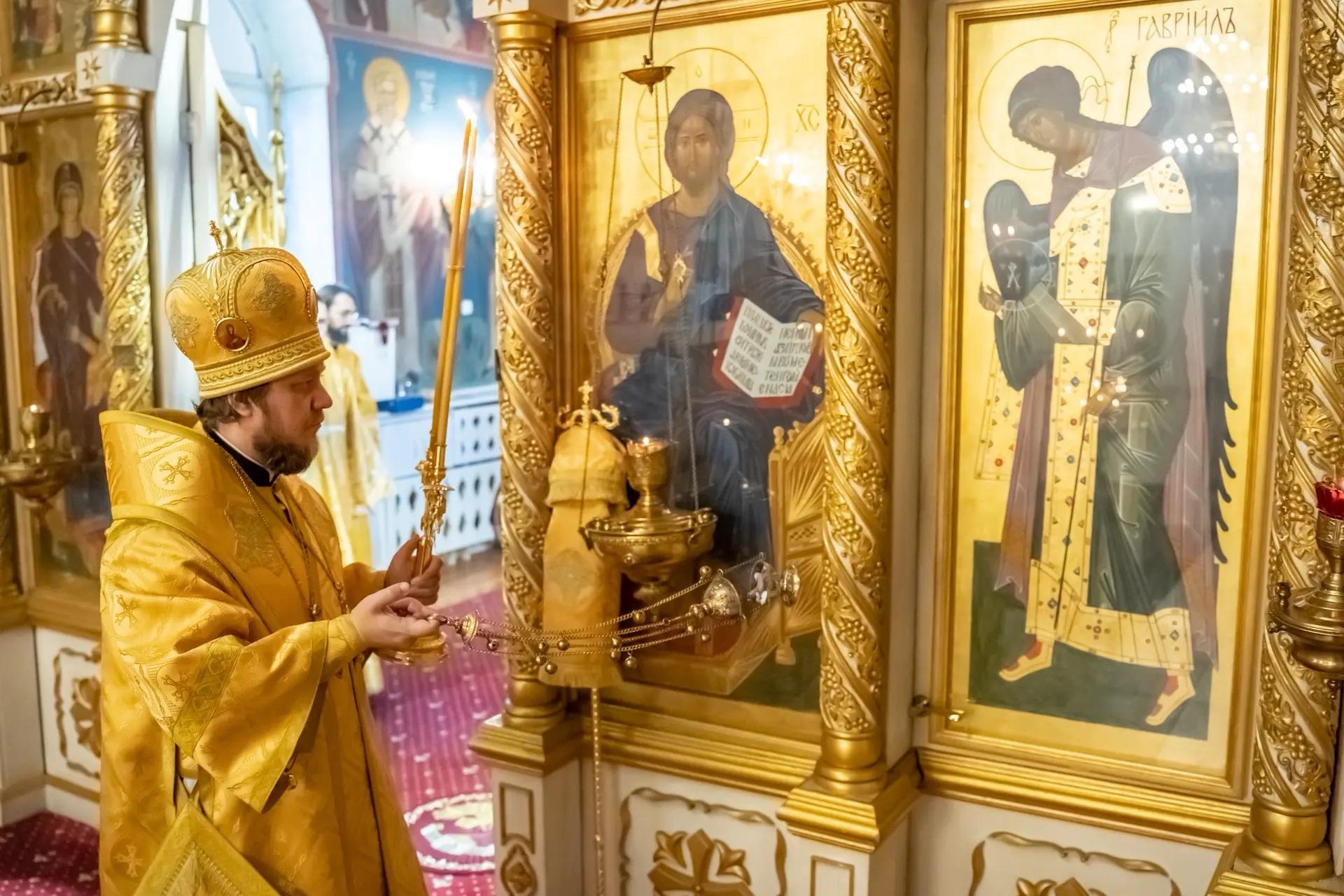 Литургия в понедельник 16-й седмицы по Пятидесятнице, прп. Симеона Столпника и матери его Марфы, начало индикта