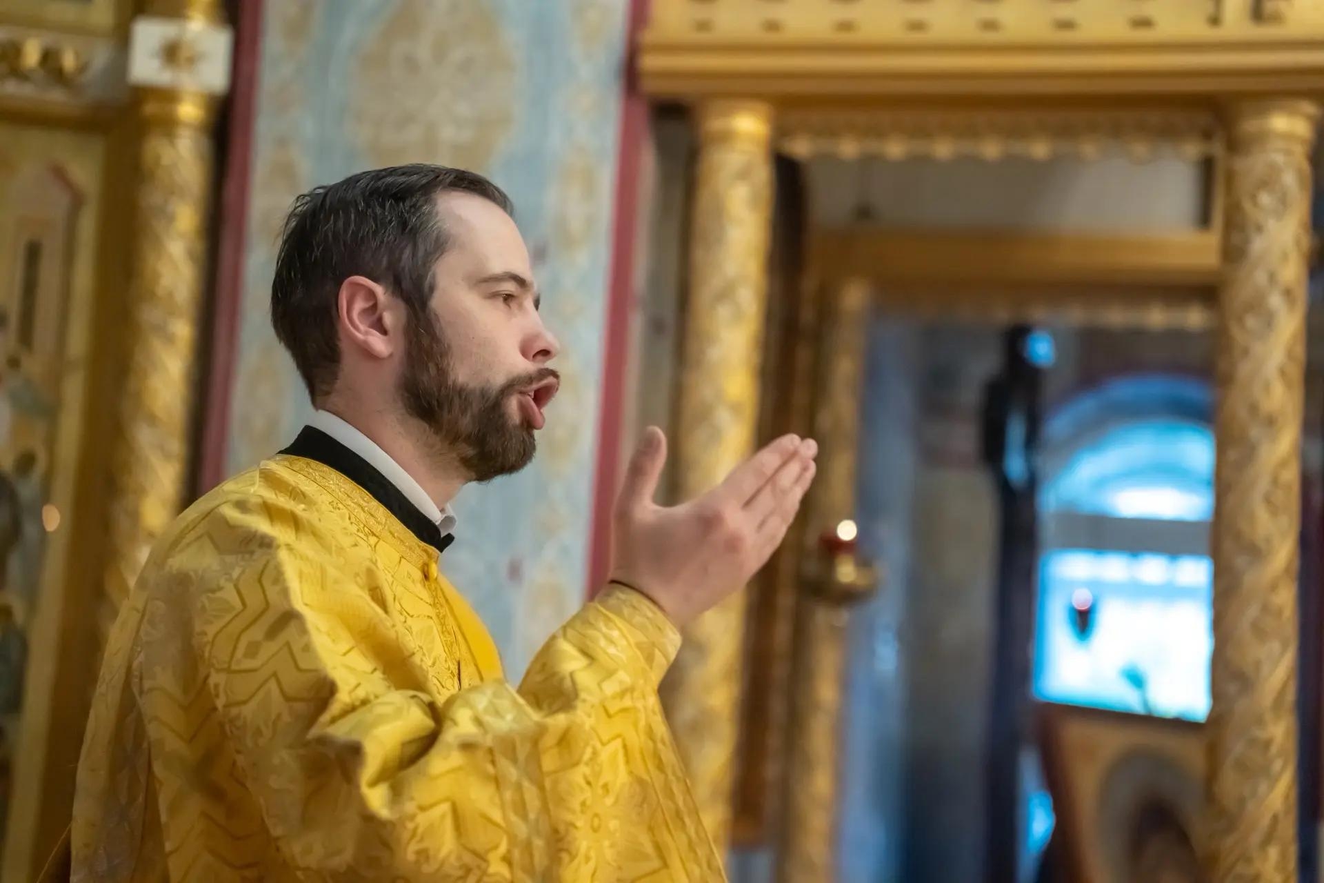 Литургия в понедельник 16-й седмицы по Пятидесятнице, прп. Симеона Столпника и матери его Марфы, начало индикта