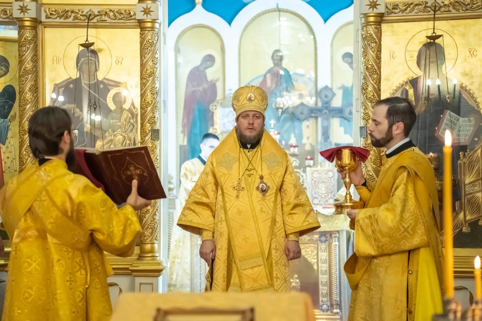 Литургия в понедельник 16-й седмицы по Пятидесятнице, прп. Симеона Столпника и матери его Марфы, начало индикта