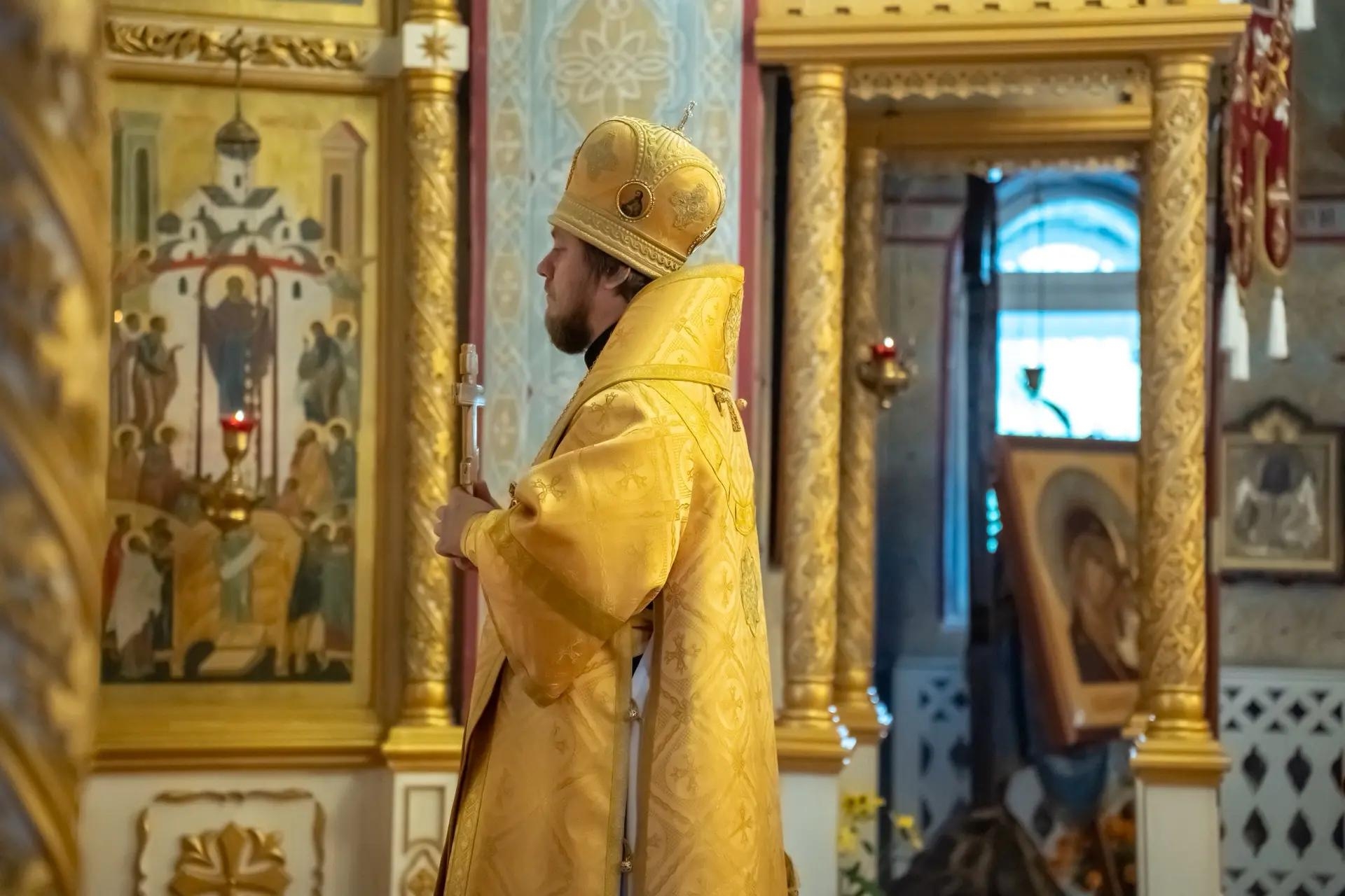 Литургия в понедельник 16-й седмицы по Пятидесятнице, прп. Симеона Столпника и матери его Марфы, начало индикта