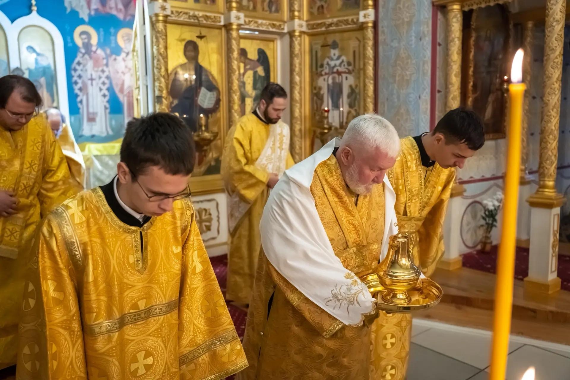 Литургия в среду 14-й седмицы по Пятидесятнице, прор. Самуила
