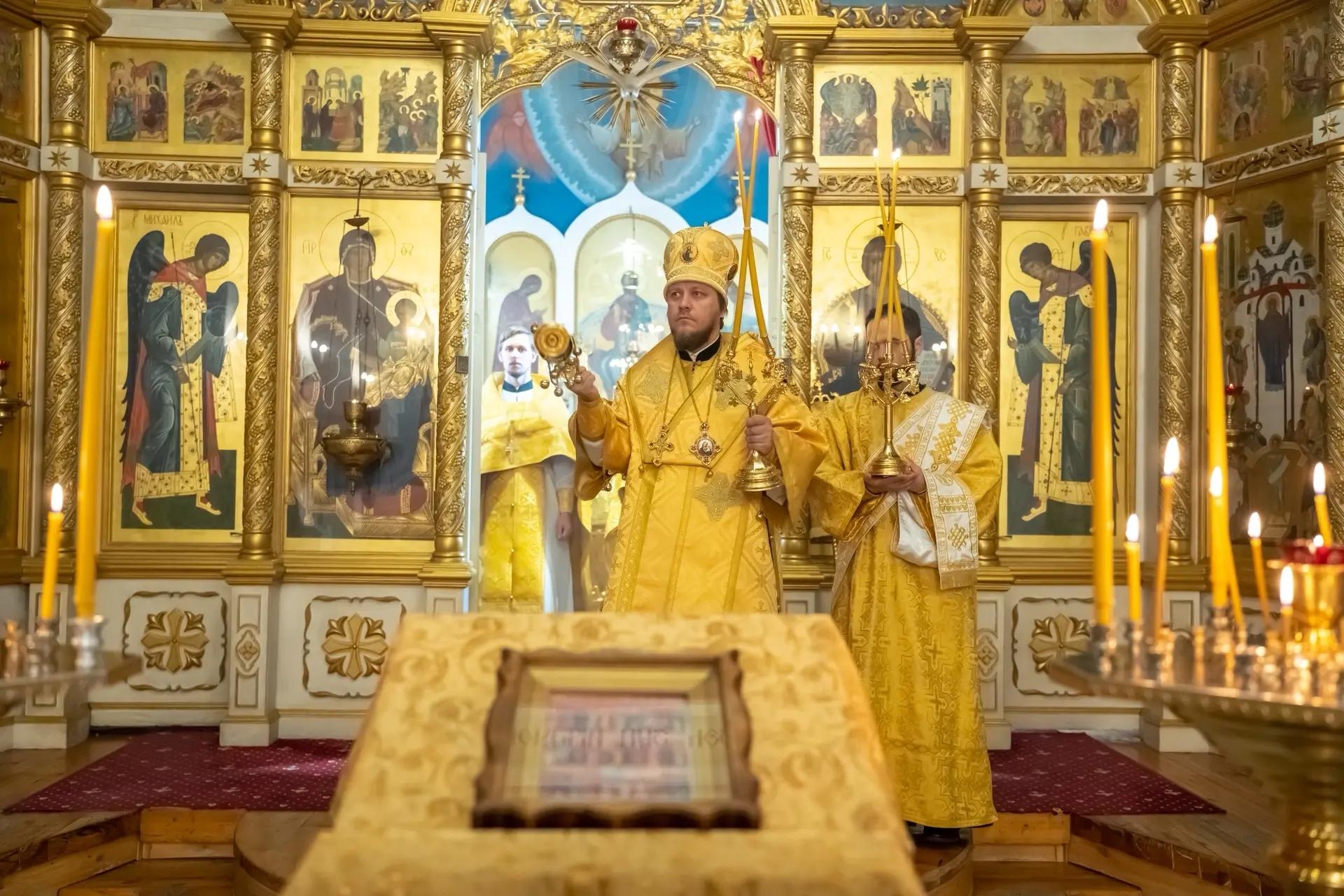 Литургия в среду 14-й седмицы по Пятидесятнице, прор. Самуила