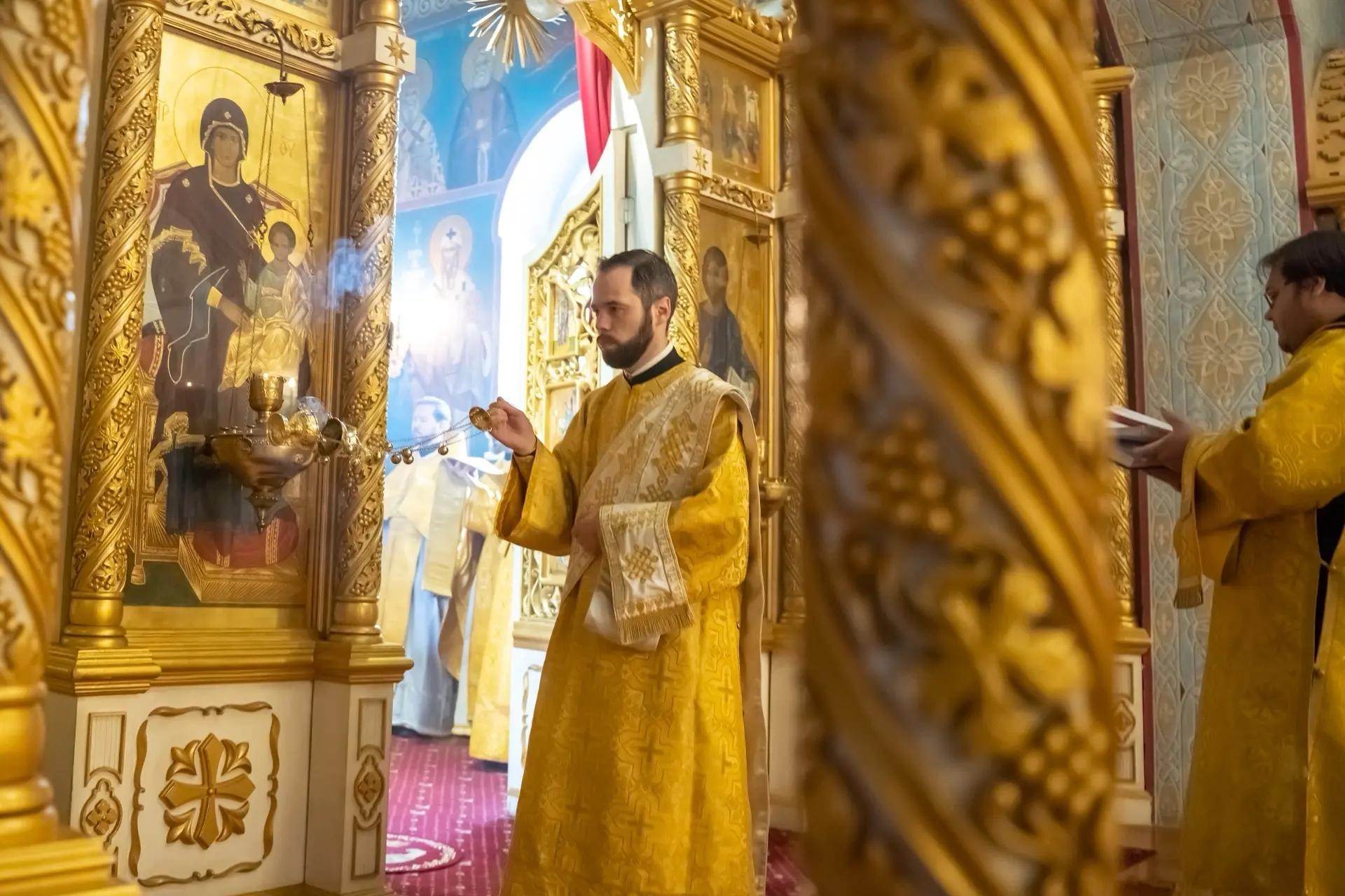 Литургия в среду 14-й седмицы по Пятидесятнице, прор. Самуила