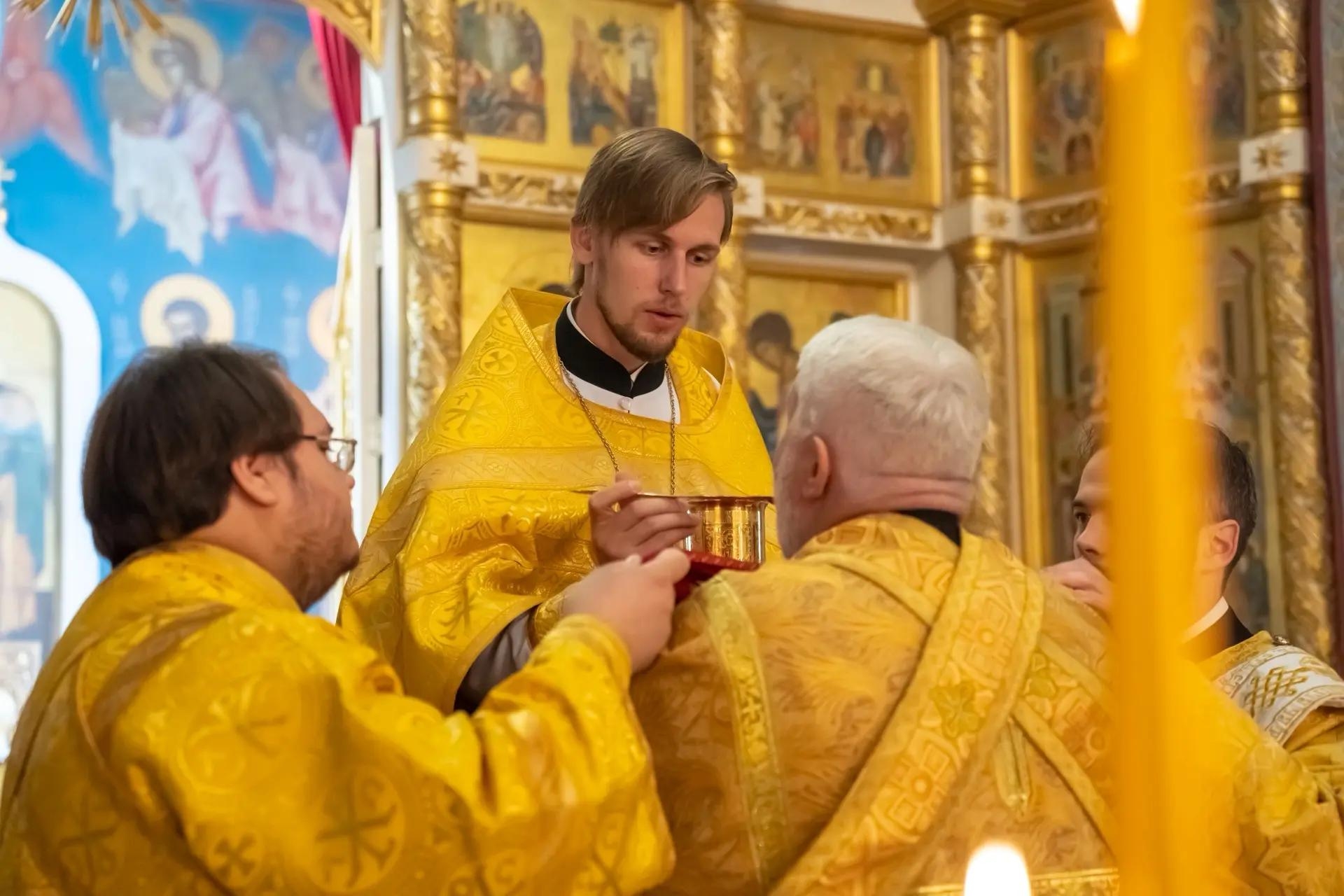 Литургия в среду 14-й седмицы по Пятидесятнице, прор. Самуила