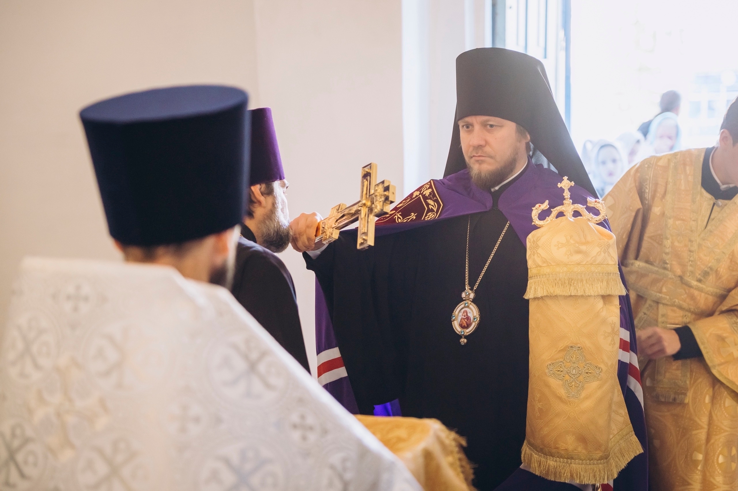 Литургия в субботу 16-й седмицы по Пятидесятнице, воспоминание чуда Архистратига Михаила, бывшего в Хонех в Иоанно-Предтеченском храме г. Катав-Ивановск