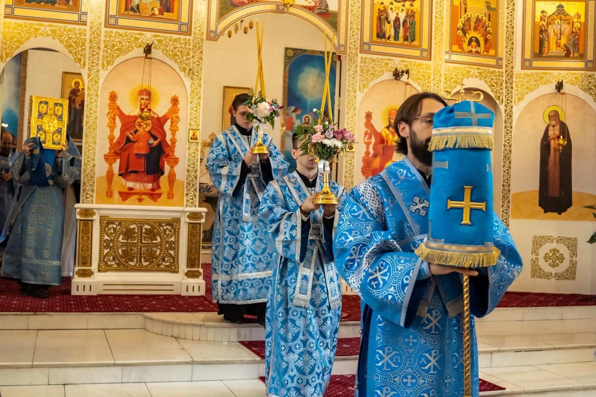 Литургия в праздник Рождества Пресвятой Владычицы нашей Богородицы и Приснодевы Марии