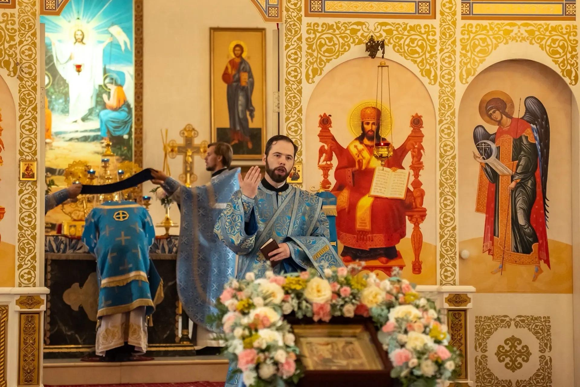 Литургия в праздник Рождества Пресвятой Владычицы нашей Богородицы и Приснодевы Марии