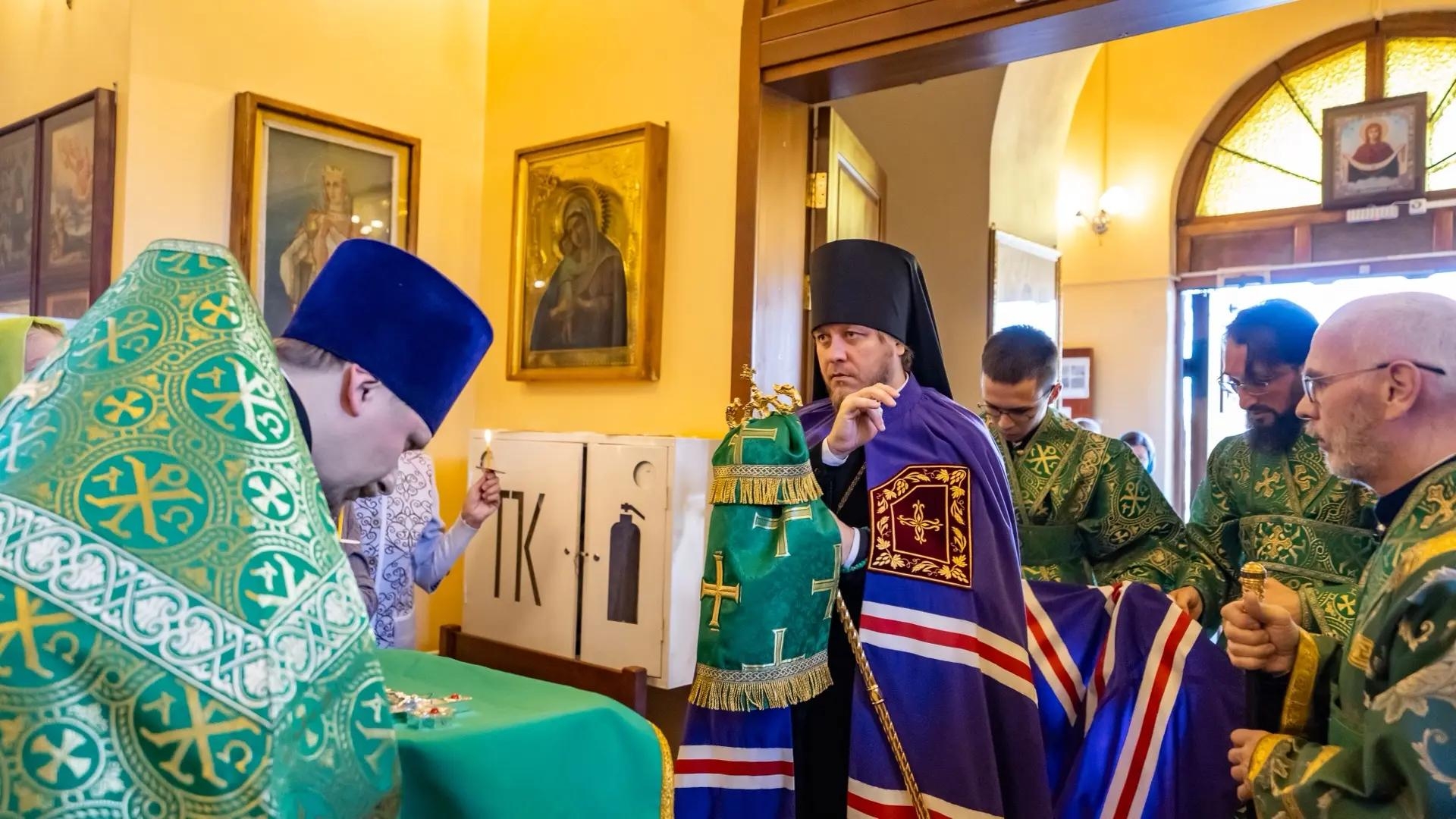 Литургия в пятницу 17-й седмицы по Пятидесятнице, прав. Симеона Верхотурского в Симеоновском храме г. Златоуст
