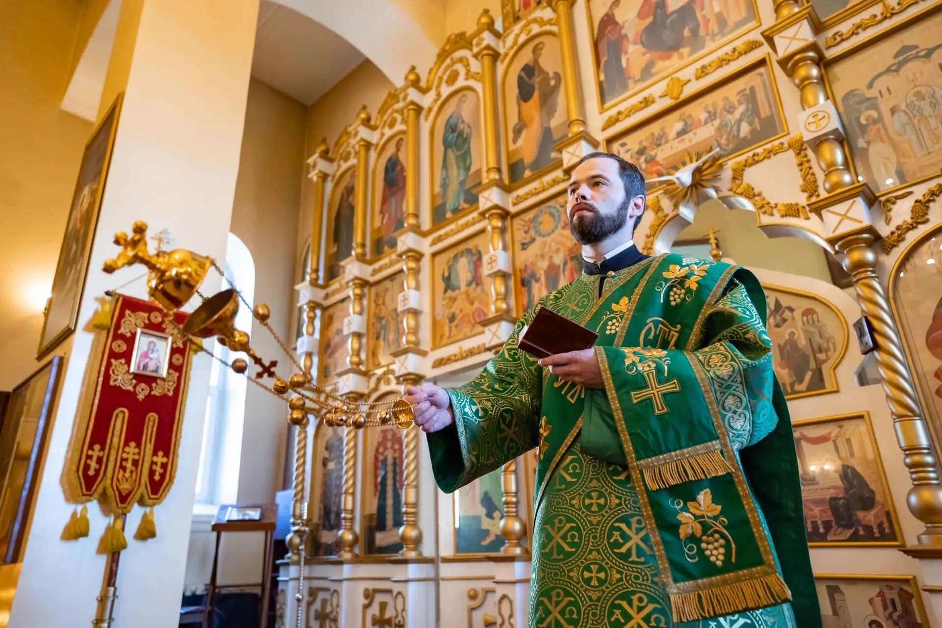 Литургия в пятницу 17-й седмицы по Пятидесятнице, прав. Симеона Верхотурского в Симеоновском храме г. Златоуст
