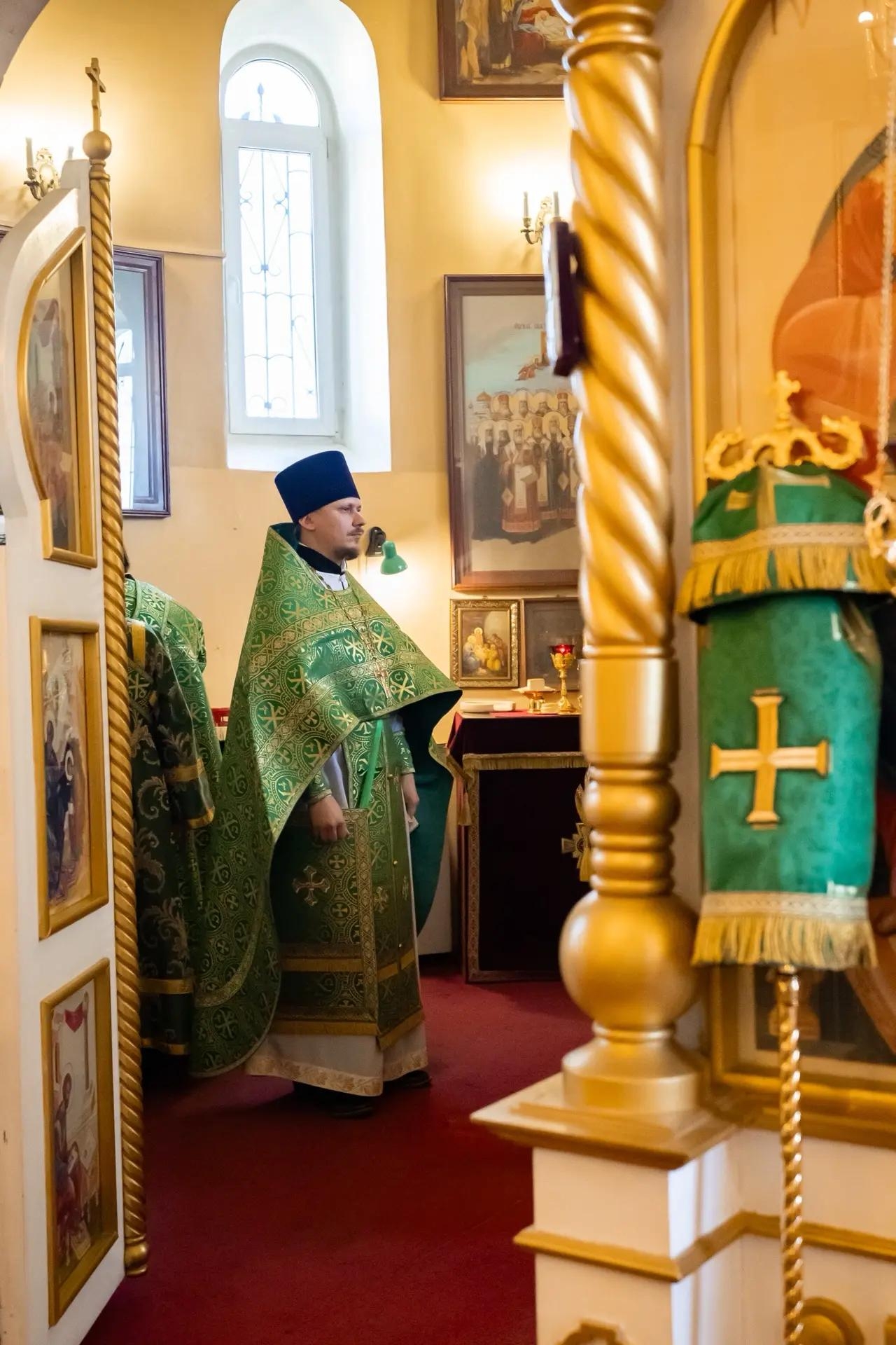 Литургия в пятницу 17-й седмицы по Пятидесятнице, прав. Симеона Верхотурского в Симеоновском храме г. Златоуст