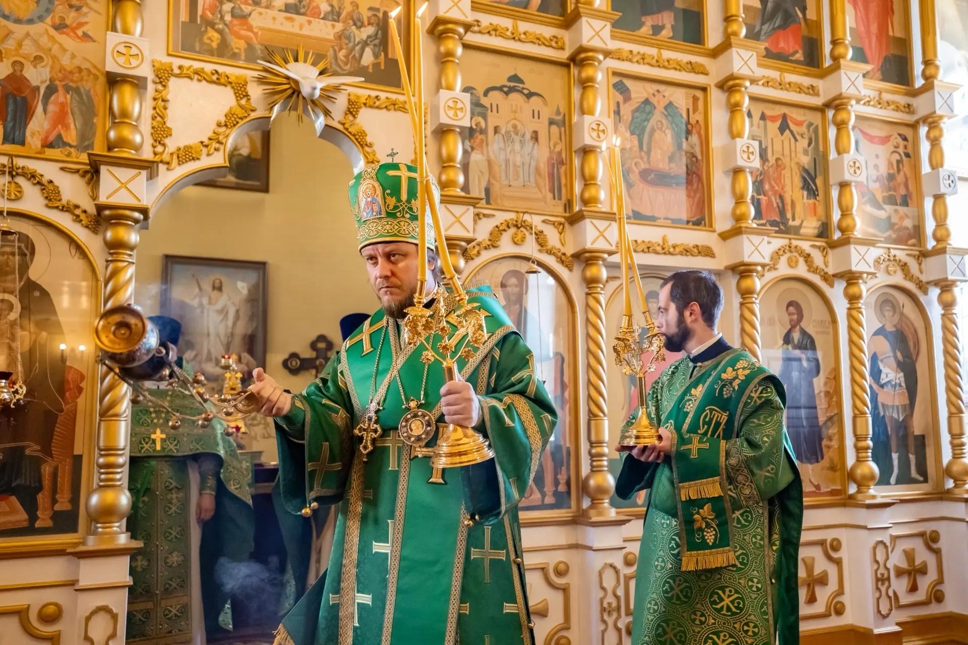 Литургия в пятницу 17-й седмицы по Пятидесятнице, прав. Симеона Верхотурского в Симеоновском храме г. Златоуст