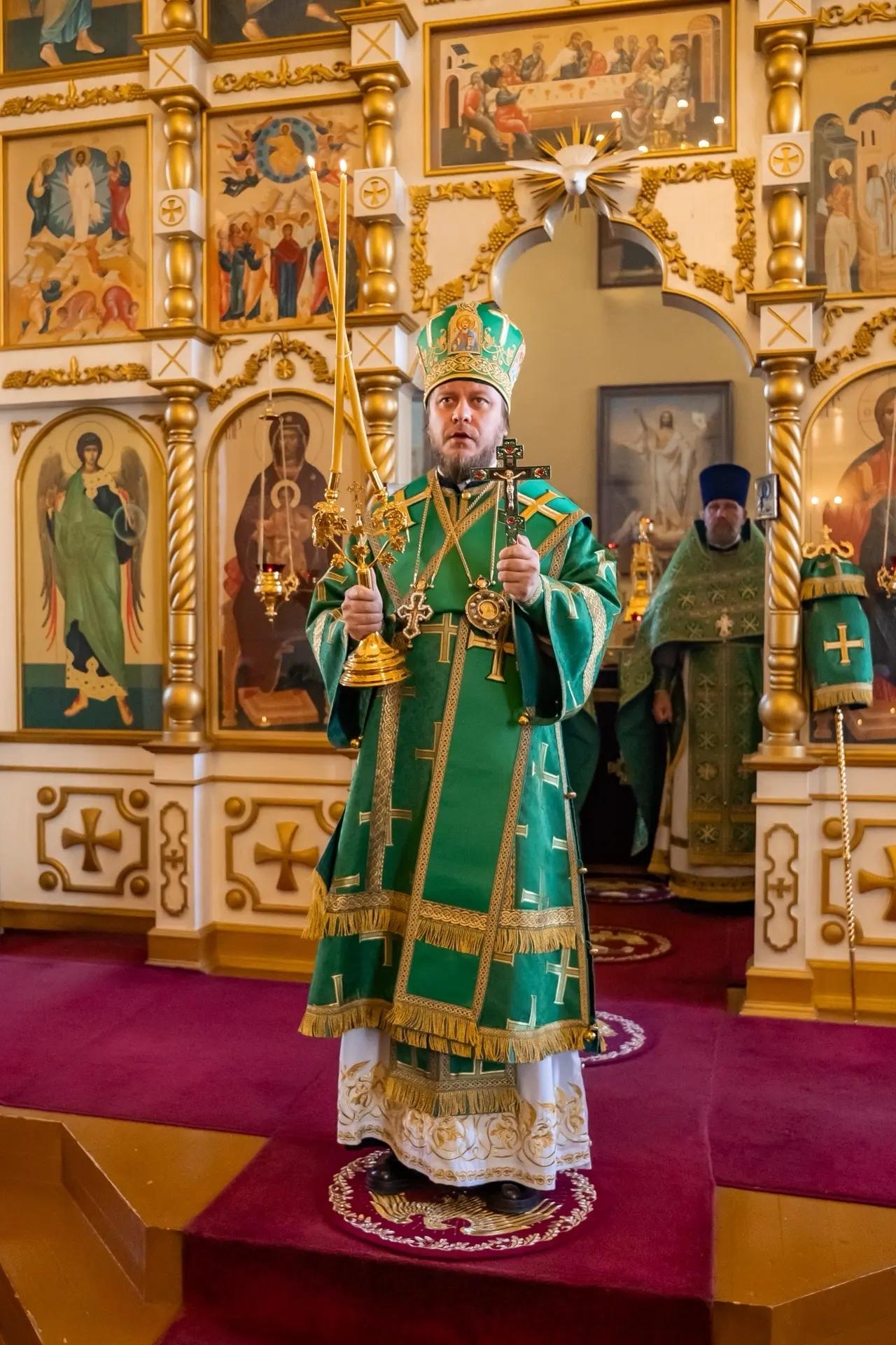 Литургия в пятницу 17-й седмицы по Пятидесятнице, прав. Симеона Верхотурского в Симеоновском храме г. Златоуст