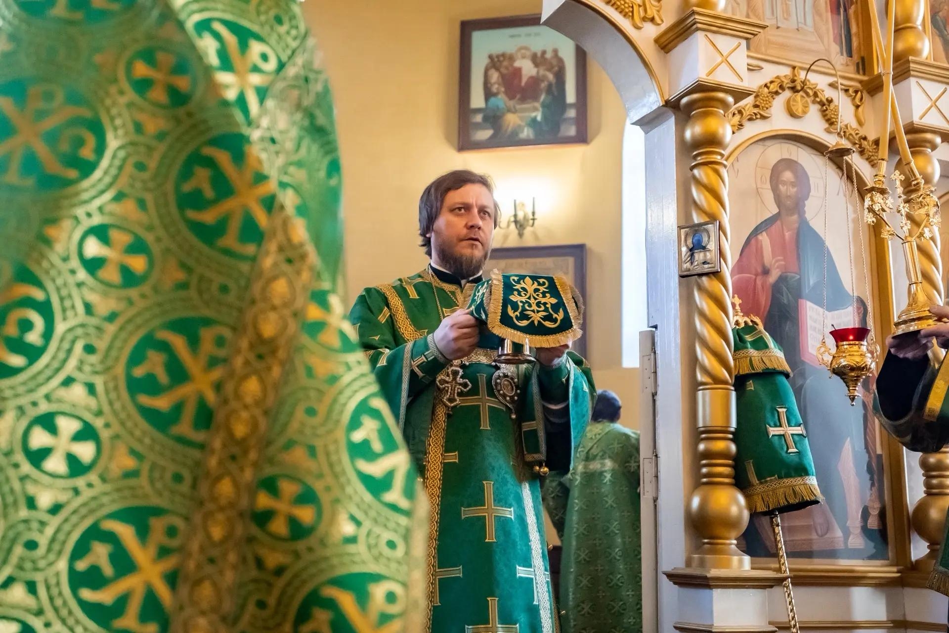 Литургия в пятницу 17-й седмицы по Пятидесятнице, прав. Симеона Верхотурского в Симеоновском храме г. Златоуст