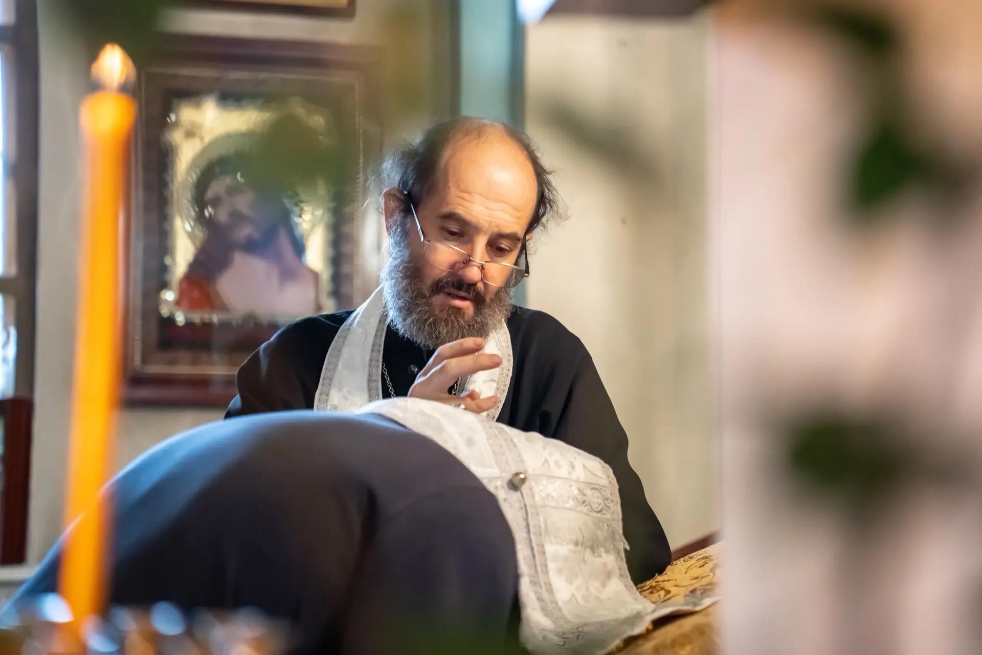 Литургия в пятницу 14-й седмицы по Пятидесятнице, мчч. Агафоника и Луппа