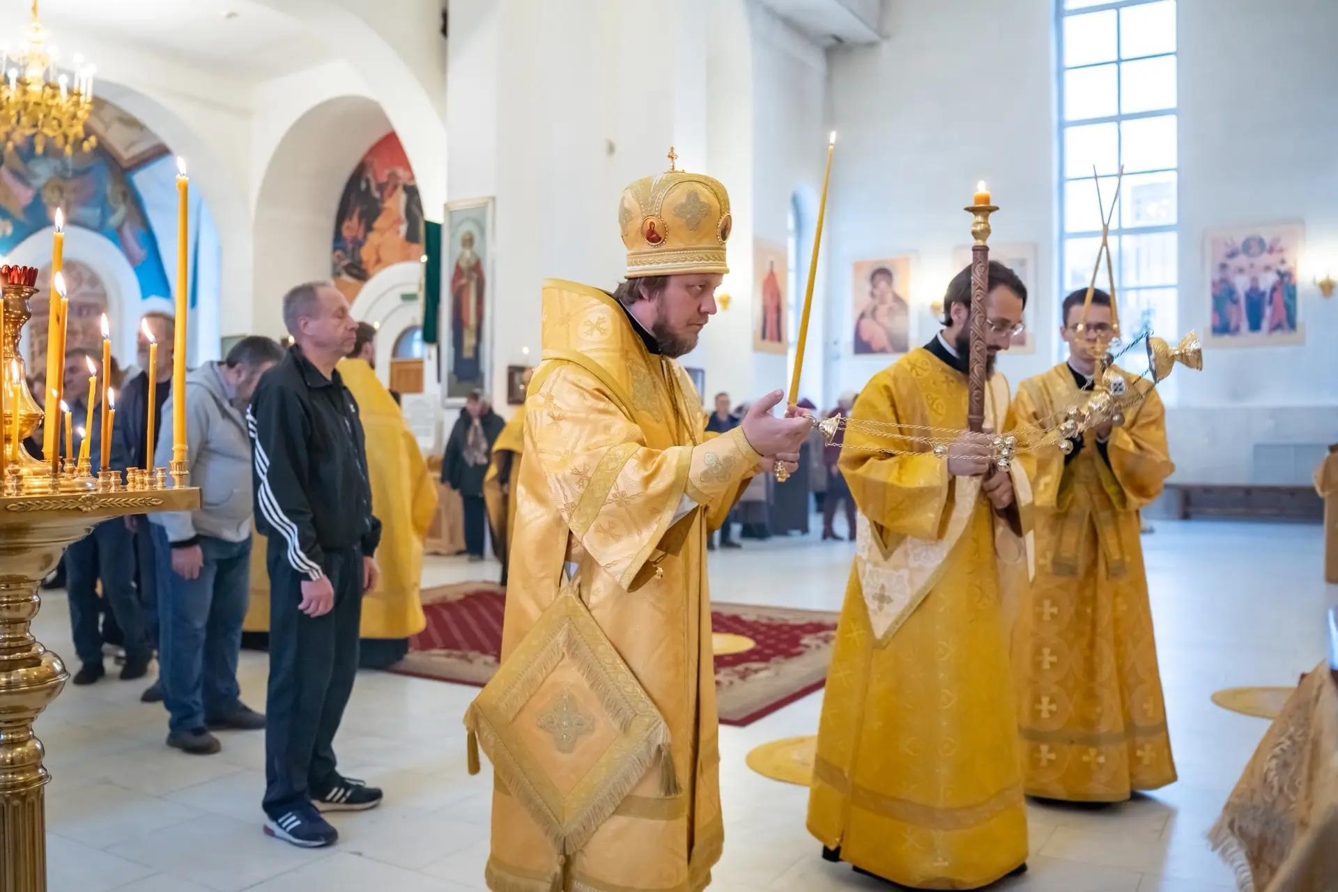 Всенощное бдение в канун Недели 18-й по Пятидесятнице, по Воздвижении, свт. Димитрия, митр. Ростовского