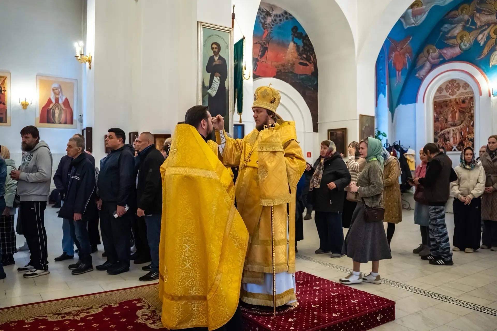 Всенощное бдение в канун Недели 18-й по Пятидесятнице, по Воздвижении, свт. Димитрия, митр. Ростовского