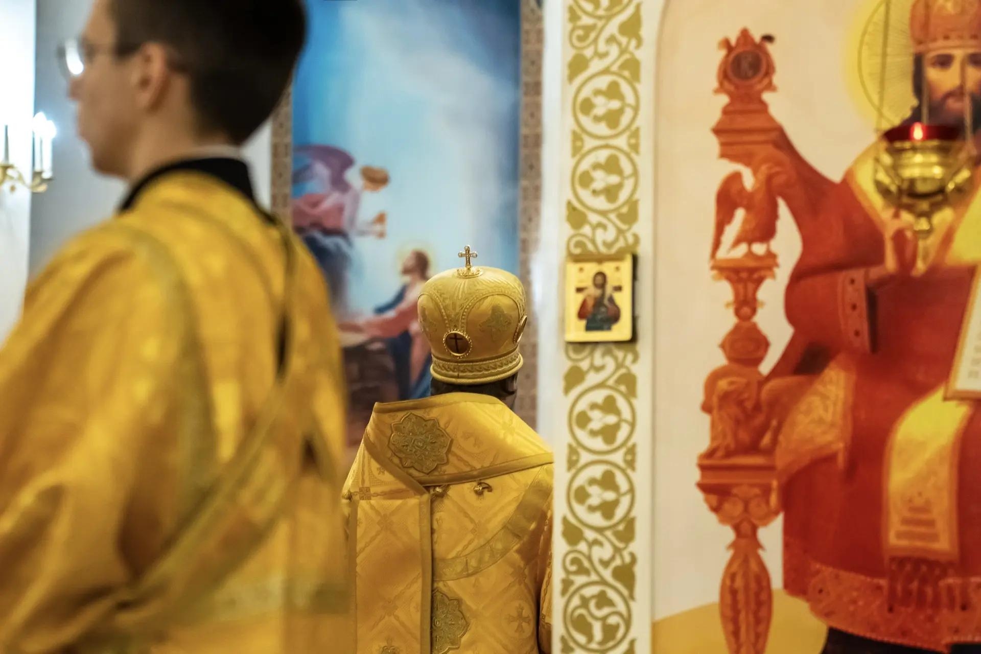 Всенощное бдение в канун Недели 18-й по Пятидесятнице, по Воздвижении, свт. Димитрия, митр. Ростовского