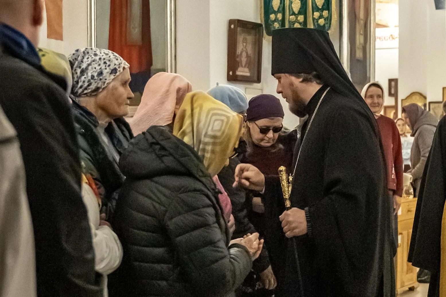 Всенощное бдение в канун Недели 18-й по Пятидесятнице, по Воздвижении, свт. Димитрия, митр. Ростовского
