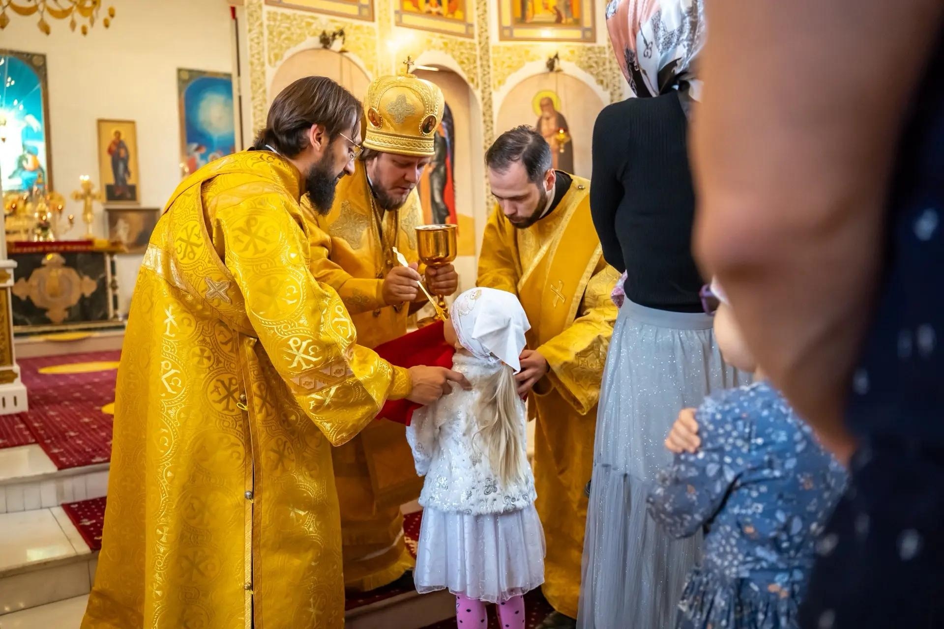 Литургия в Неделю 18-ую по Пятидесятнице, свт. Димитрия, митр. Ростовского