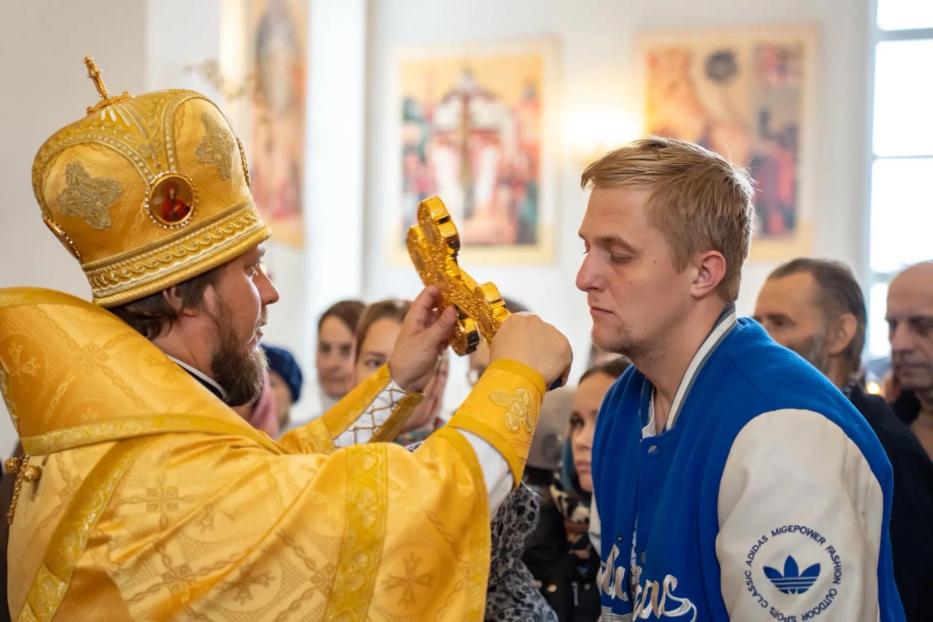 Литургия в Неделю 18-ую по Пятидесятнице, свт. Димитрия, митр. Ростовского
