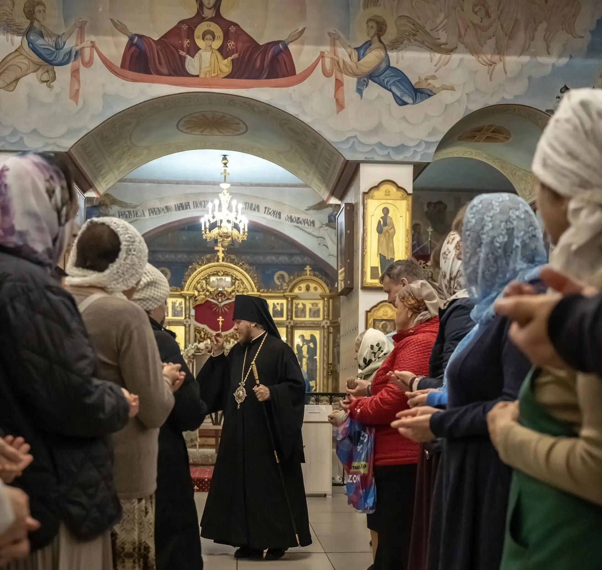 Всенощное бдение в канун Покрова Пресвятой Владычицы нашей Богородицы и Приснодевы Марии